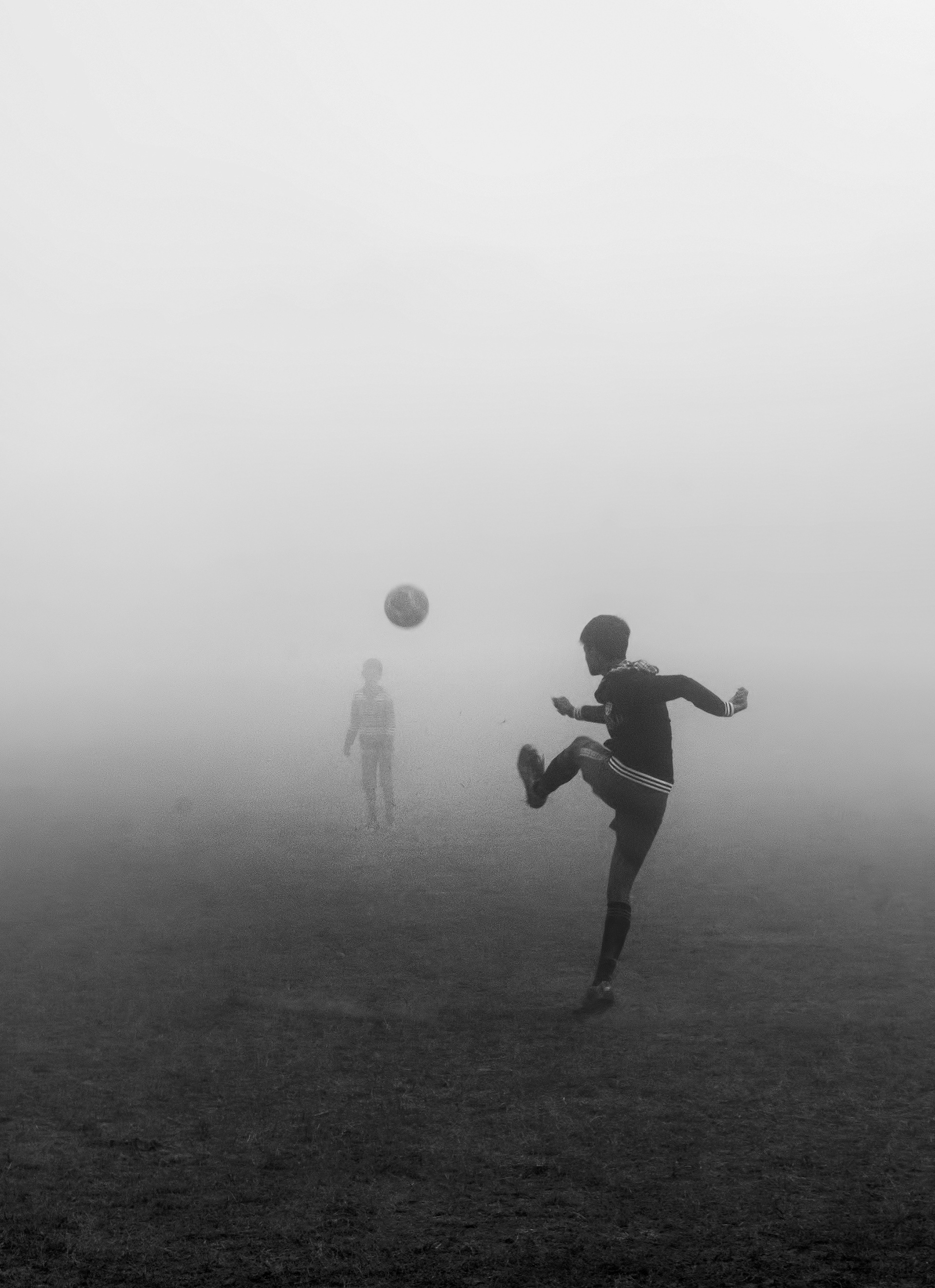 Kicking it back, 2017