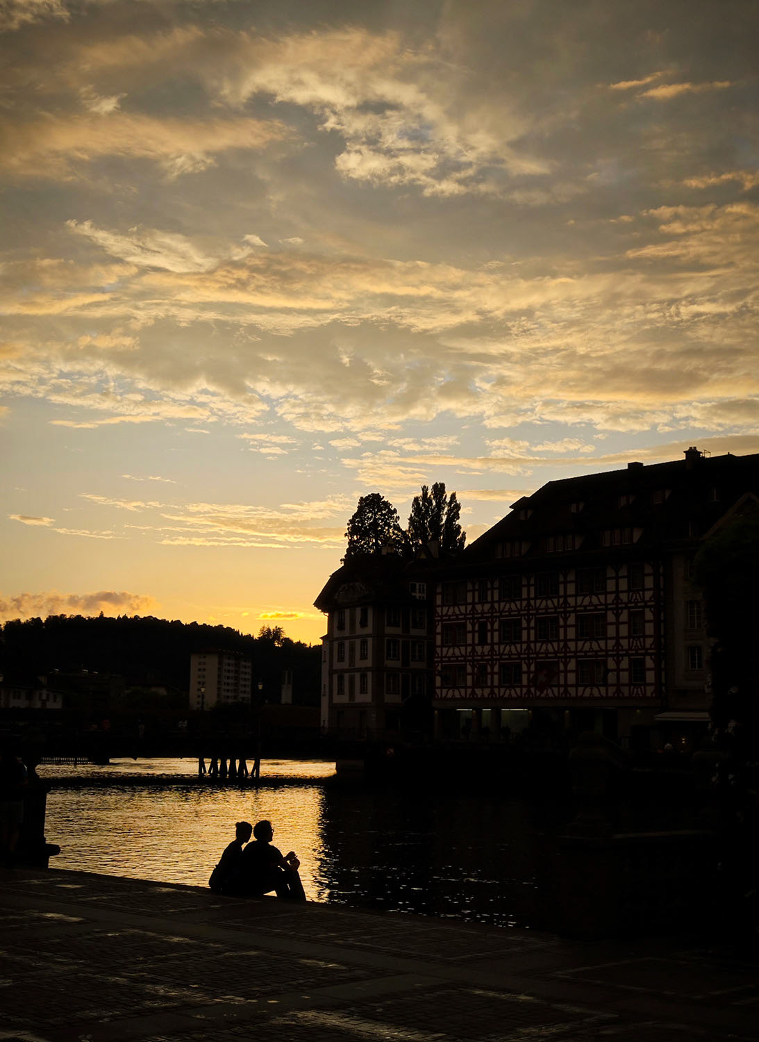 Sunset in Lucerne