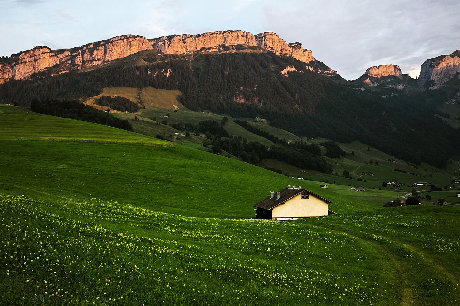 Sunset in the Valley