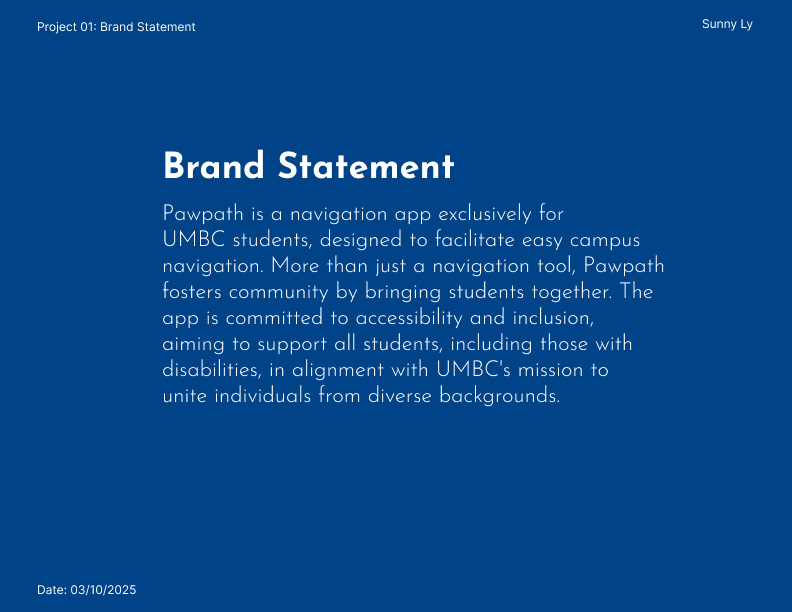 Brand Statement