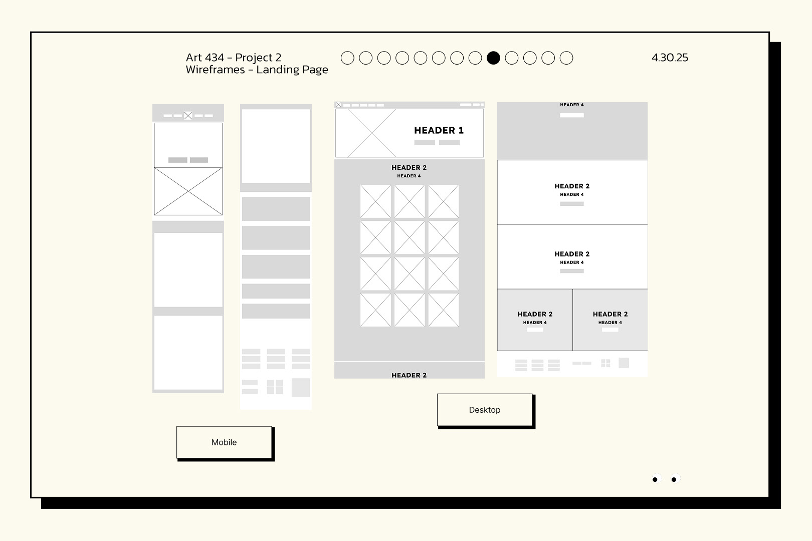 Web Wireframe