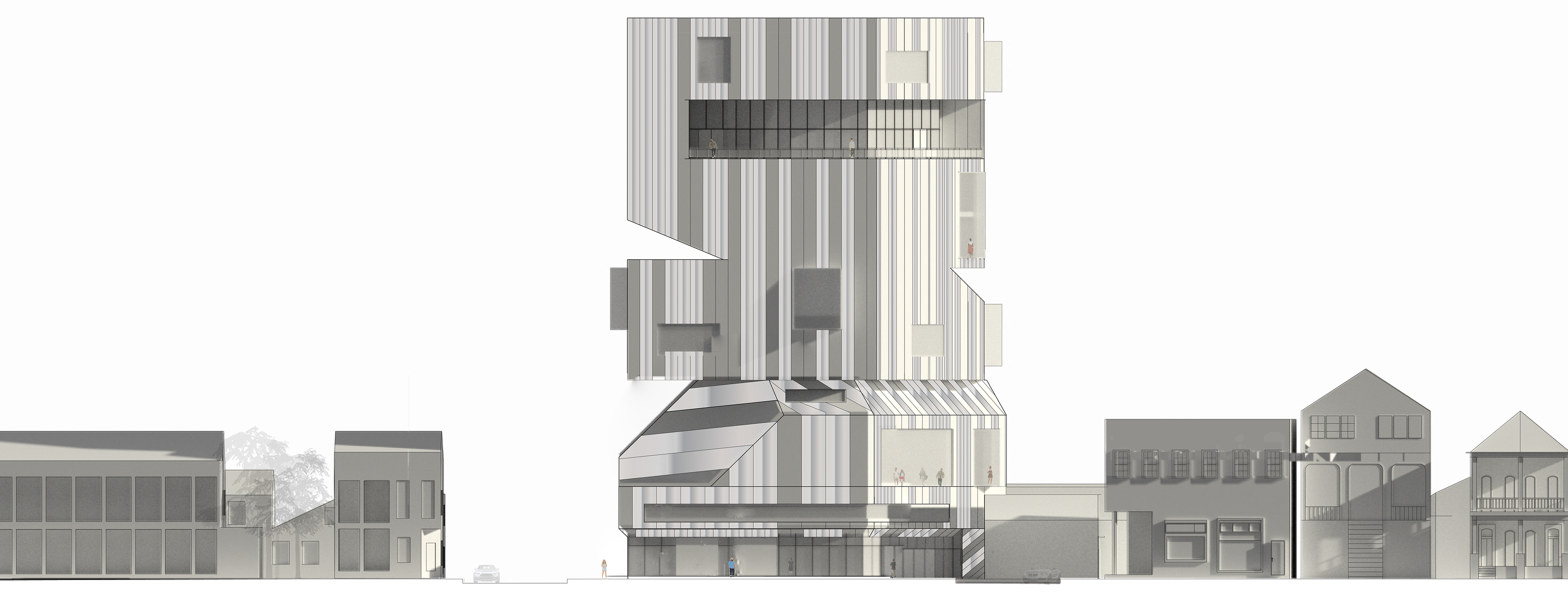 Magazine St, Elevation