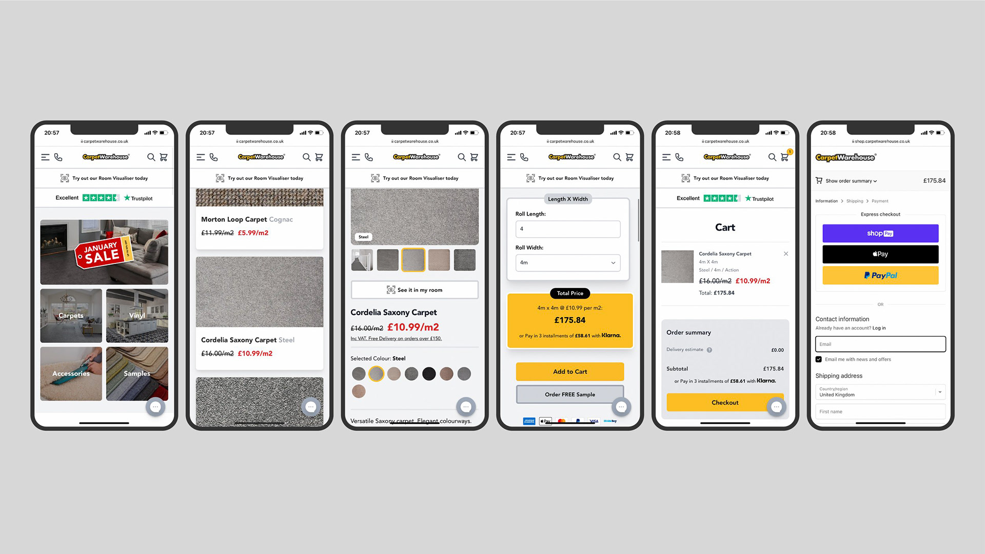 Simplified User Journey
