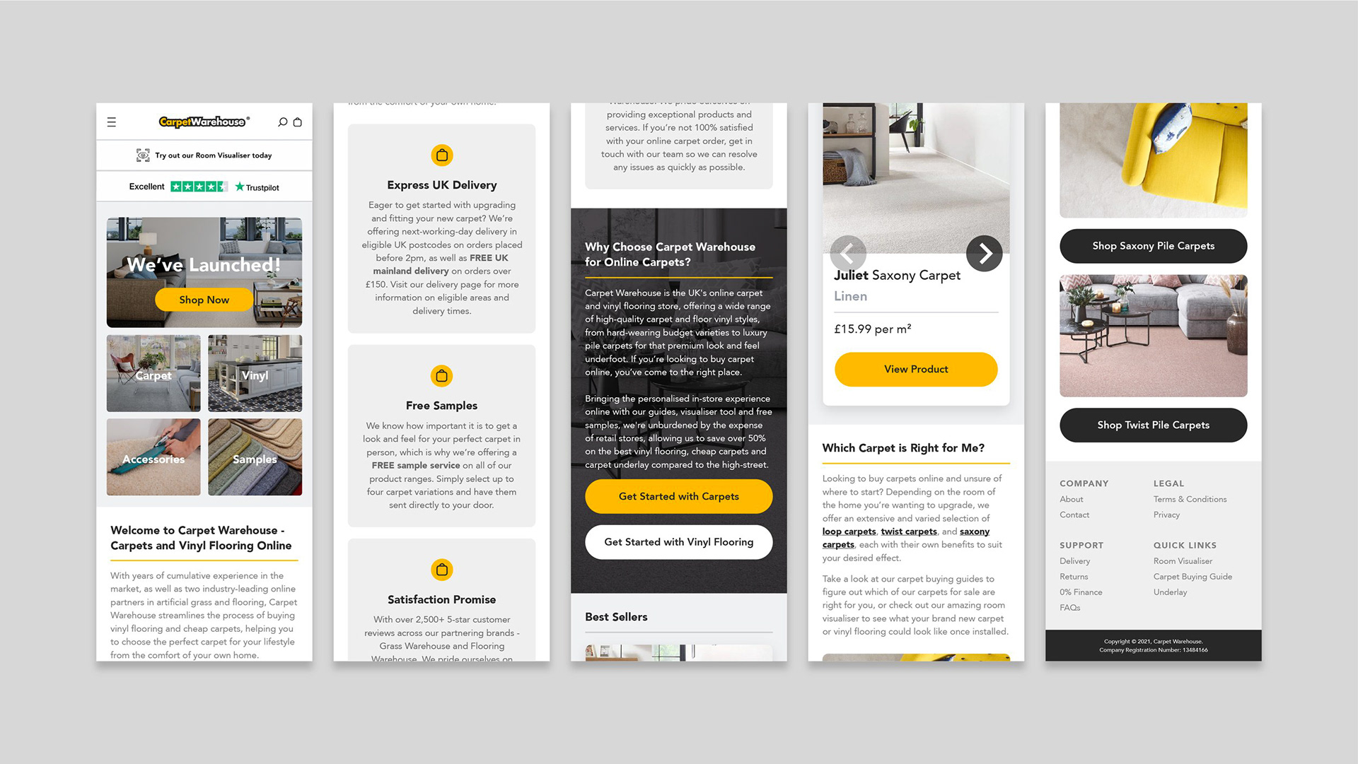 Homepage Implementation