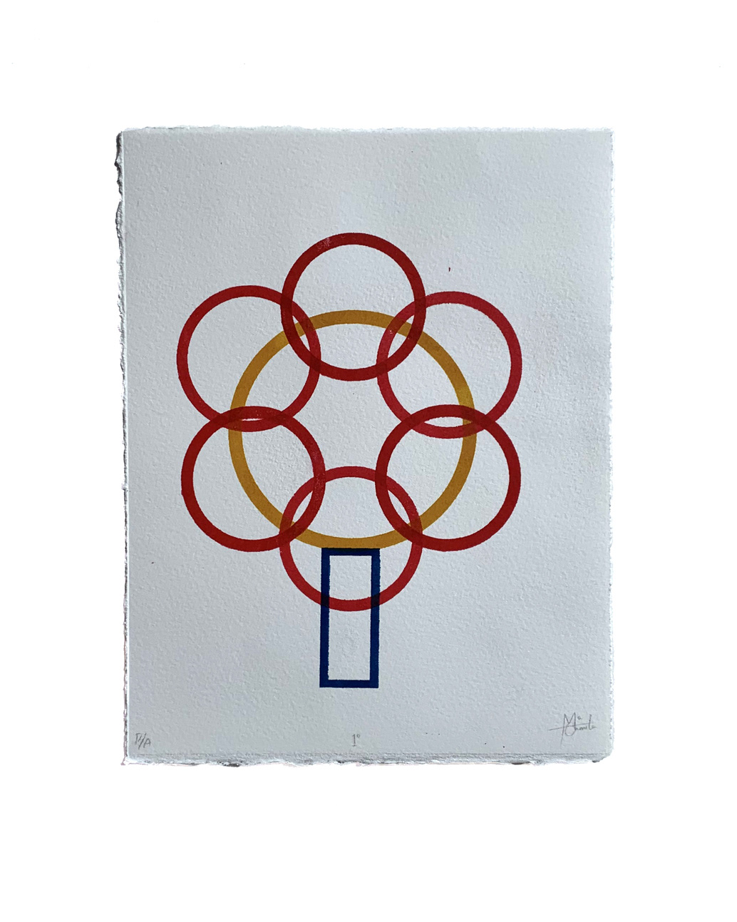 Serigrafía sobre papel / 2023 ◯◯◯◯◯◯