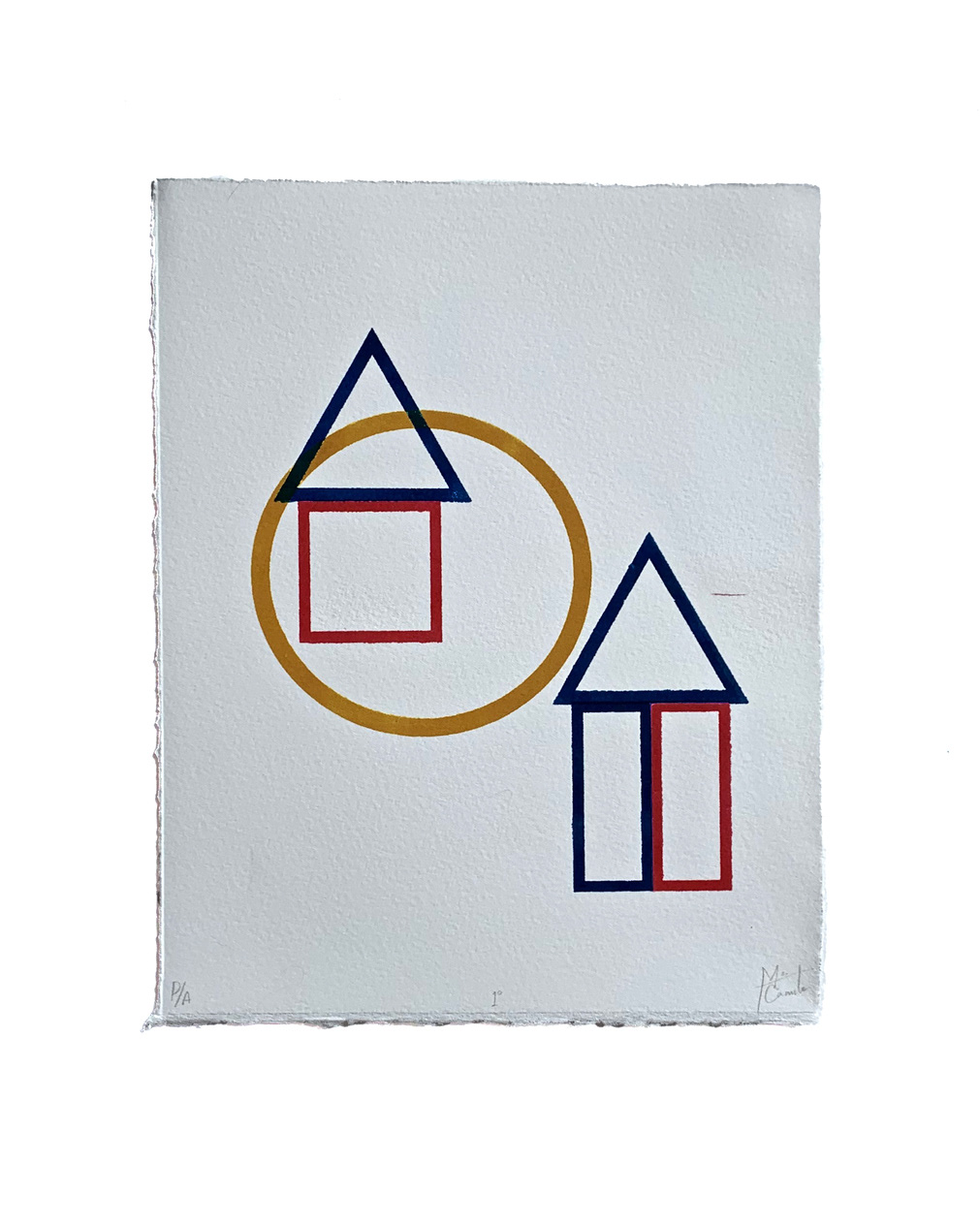 Serigrafía sobre papel / 2023 ◯◯◯◯◯◯