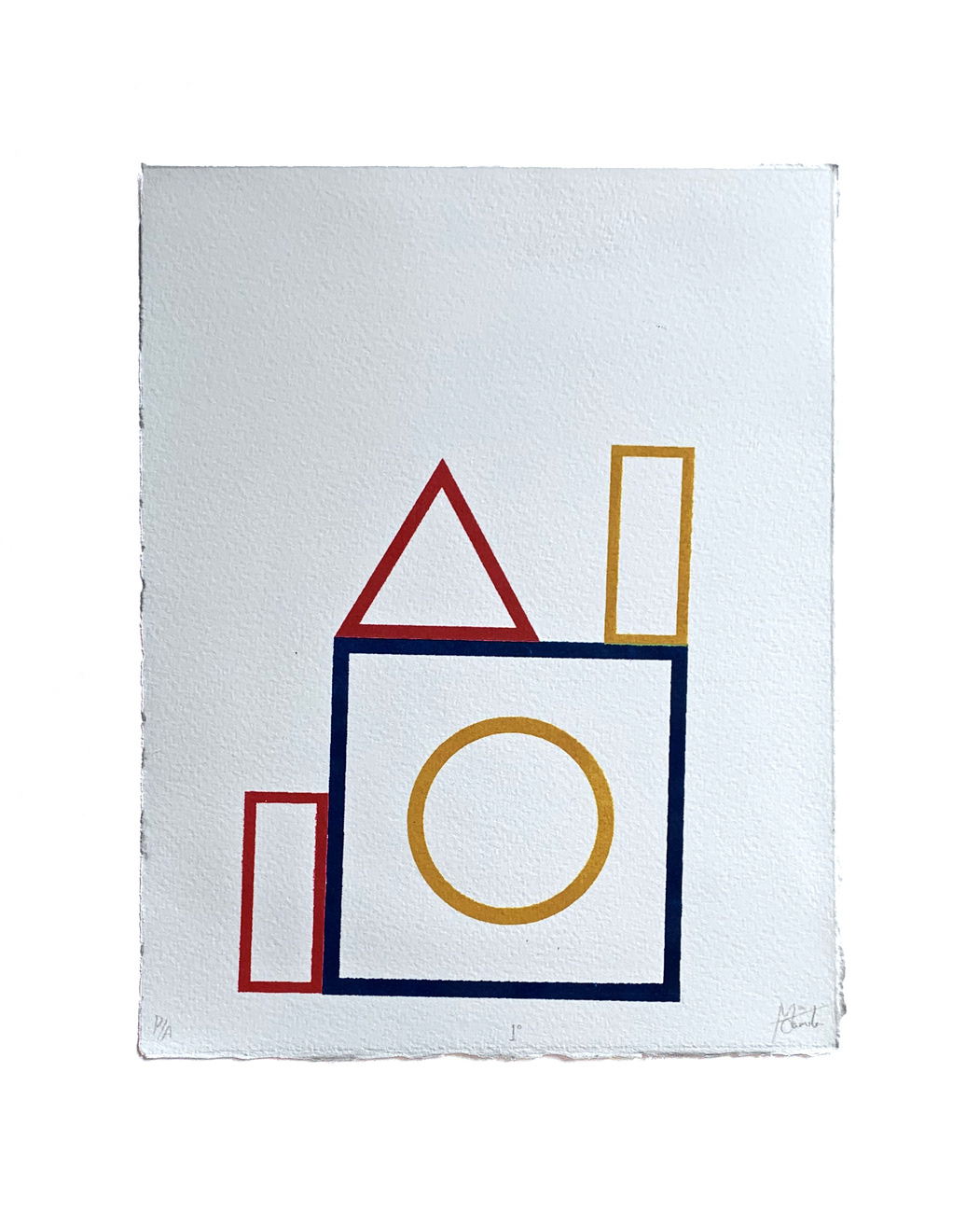 Serigrafía sobre papel / 2023 ◯◯◯◯◯◯