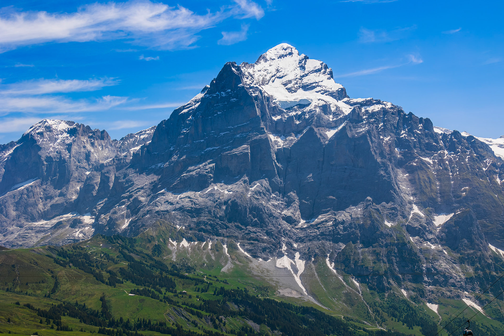 Jungfrau Mountain Range, Tissot, Grindelwald, Switzerland