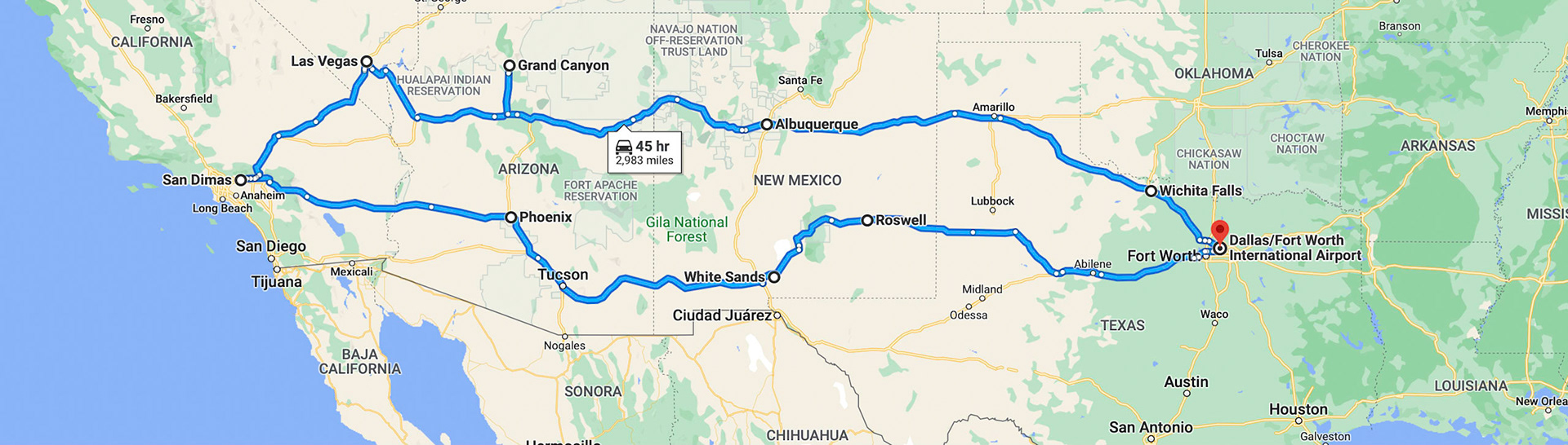 2008, DFW San Dimas Roadtrip