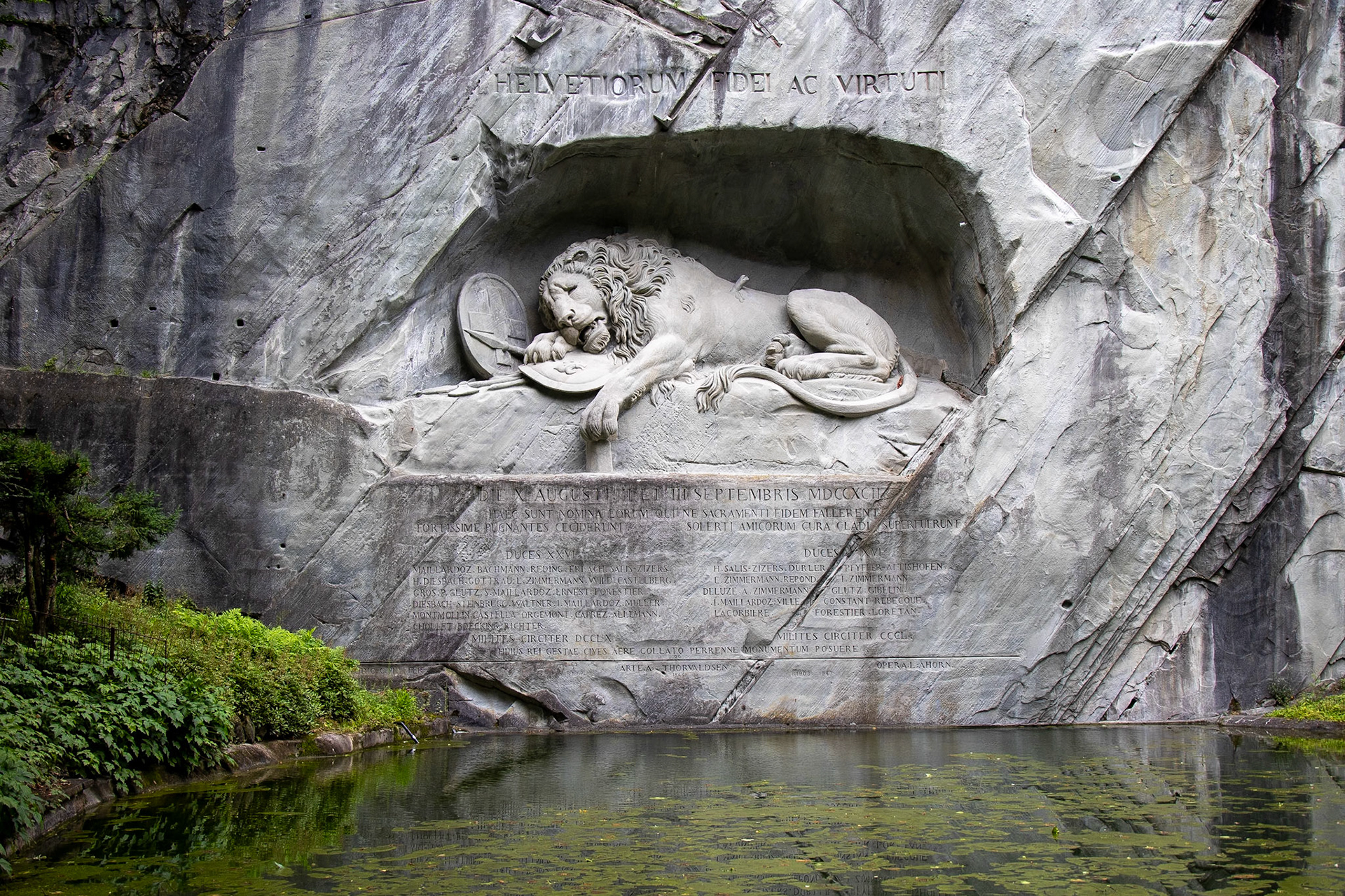 Lion Monument, Luzern, Switzerland