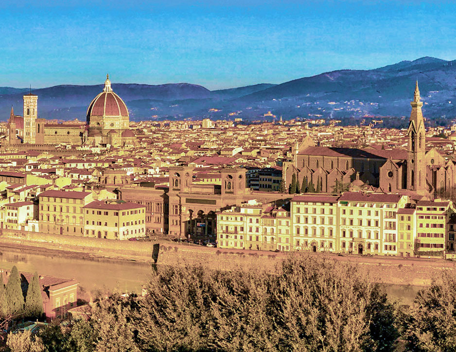 Piazzale Michelangelo Overlook, Florence, Tuscany