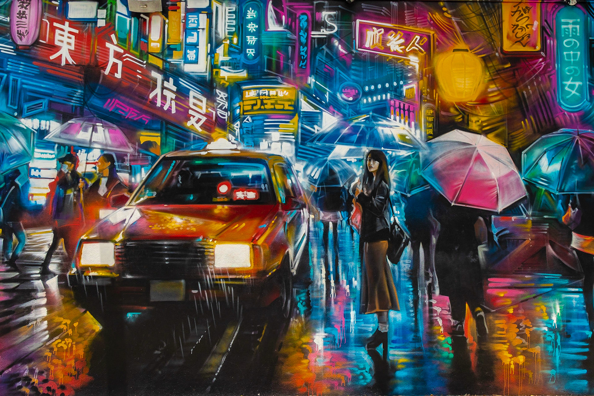 Tokyo Reflection by Dan Kitchener