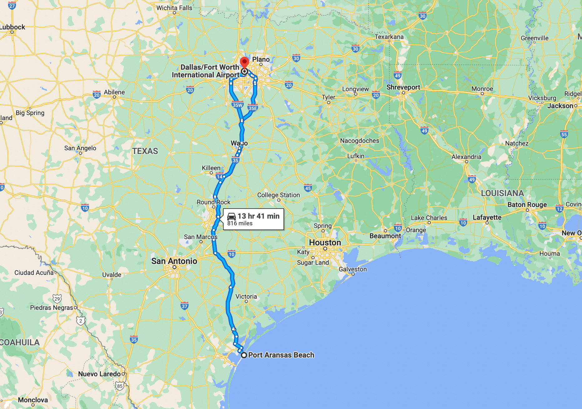2020, Port Aransas Roadtrip