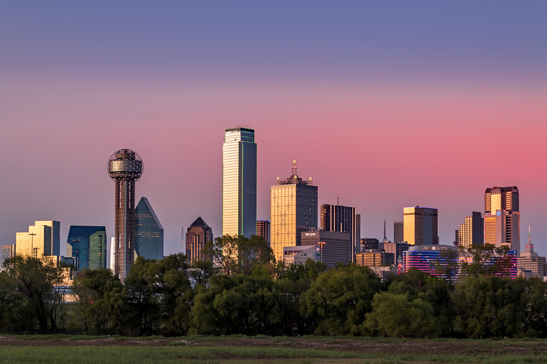 Dallas Skyline, Texas