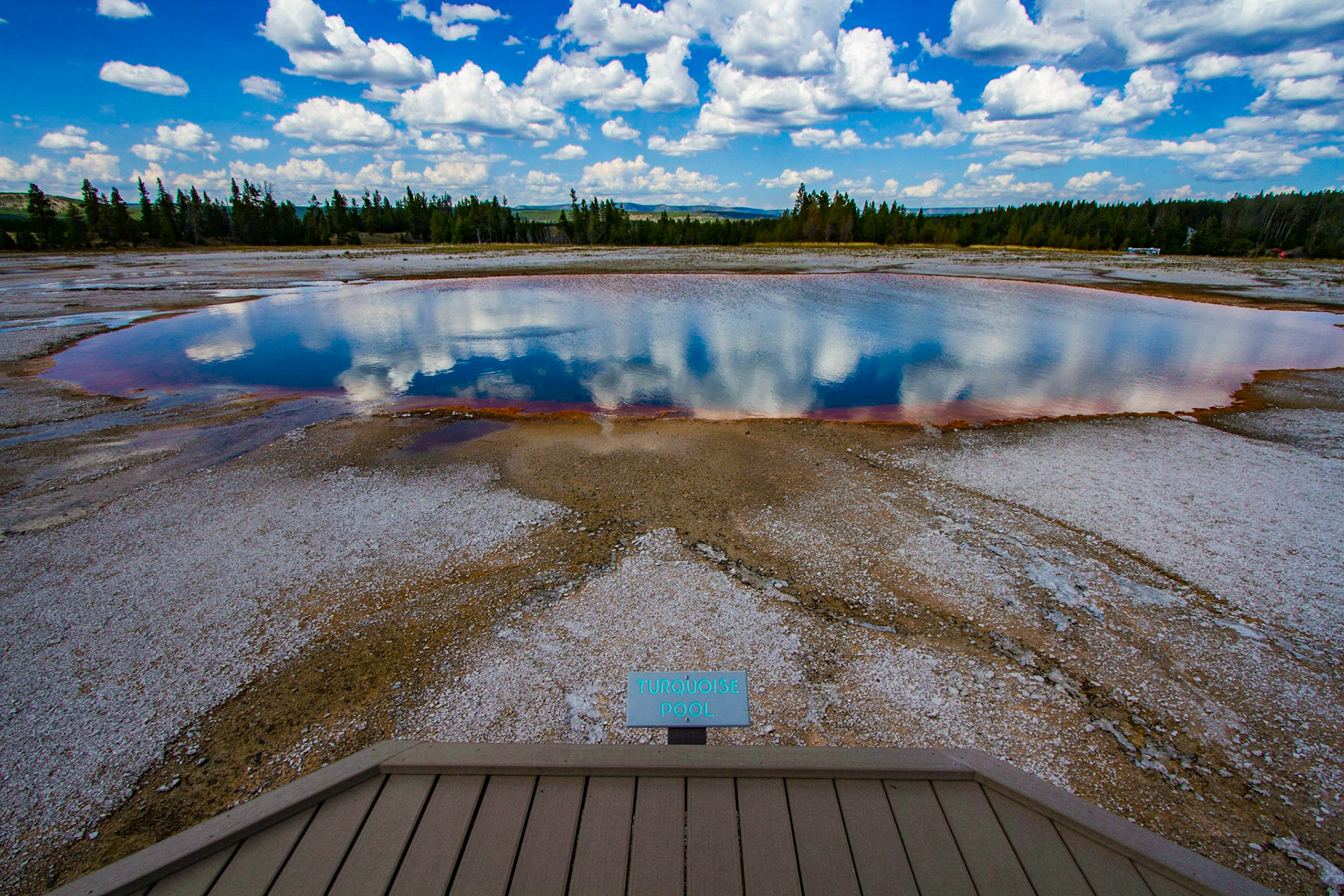Turquoise Pool, Yellowstone National Park, Wyoming