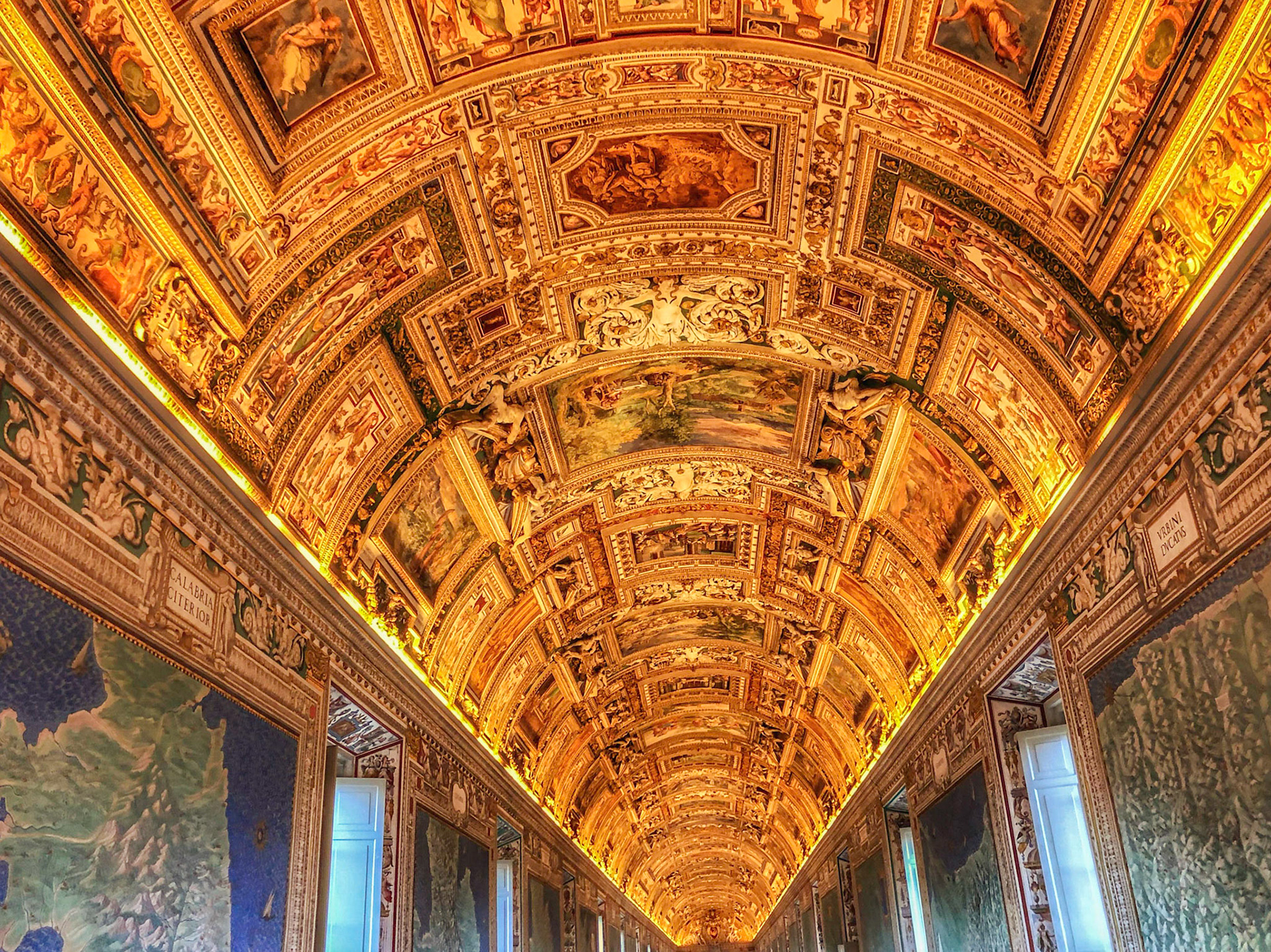 Hallway to Sistine Chapel, Vatican City