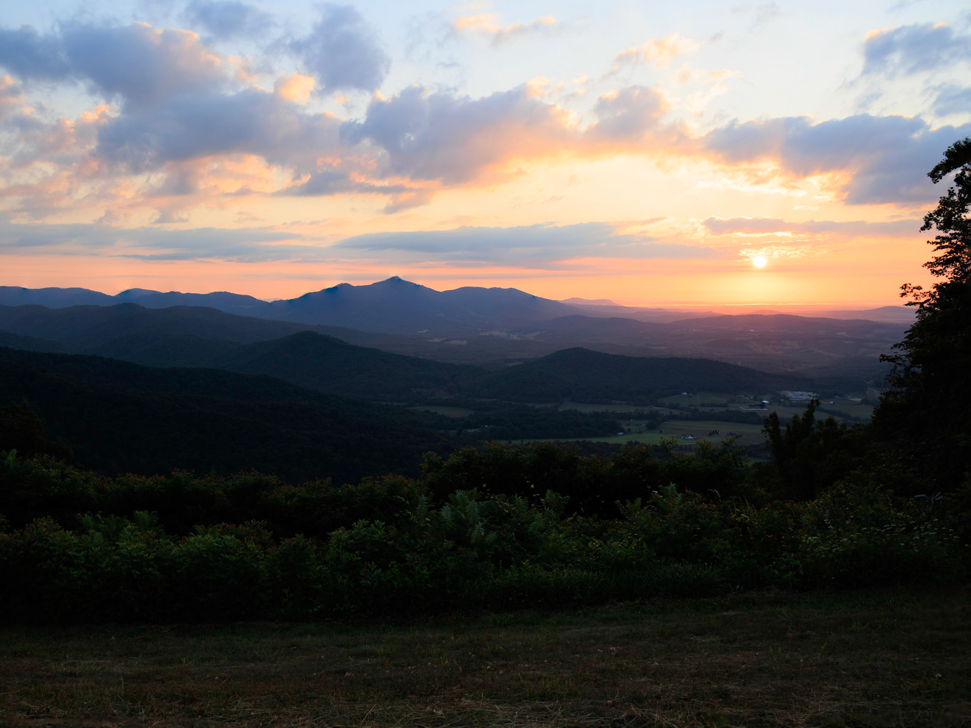 Pine Spur Overlook, Blue Ridge Parkway, Virginia