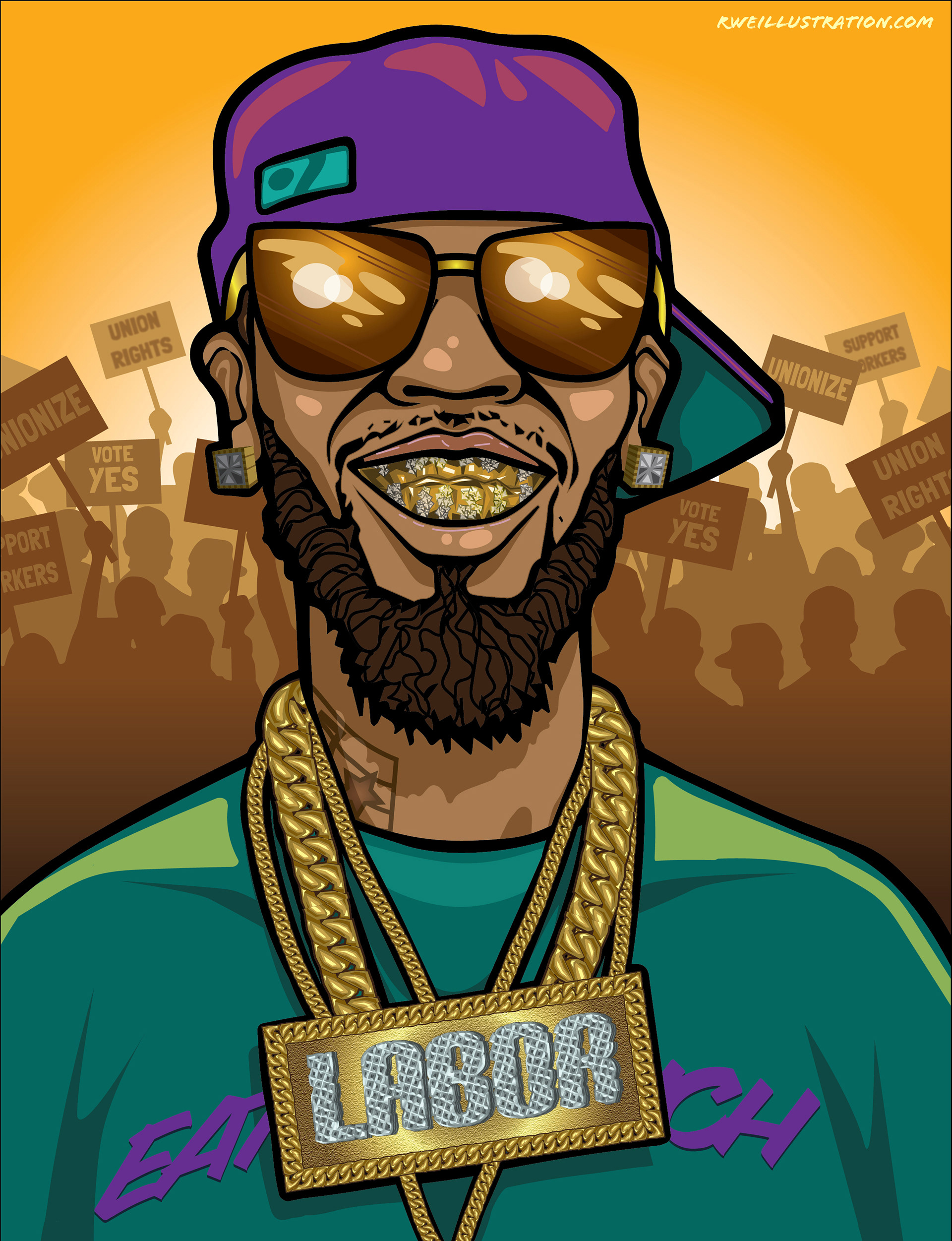 "Mr. Smalls" Digital illustration