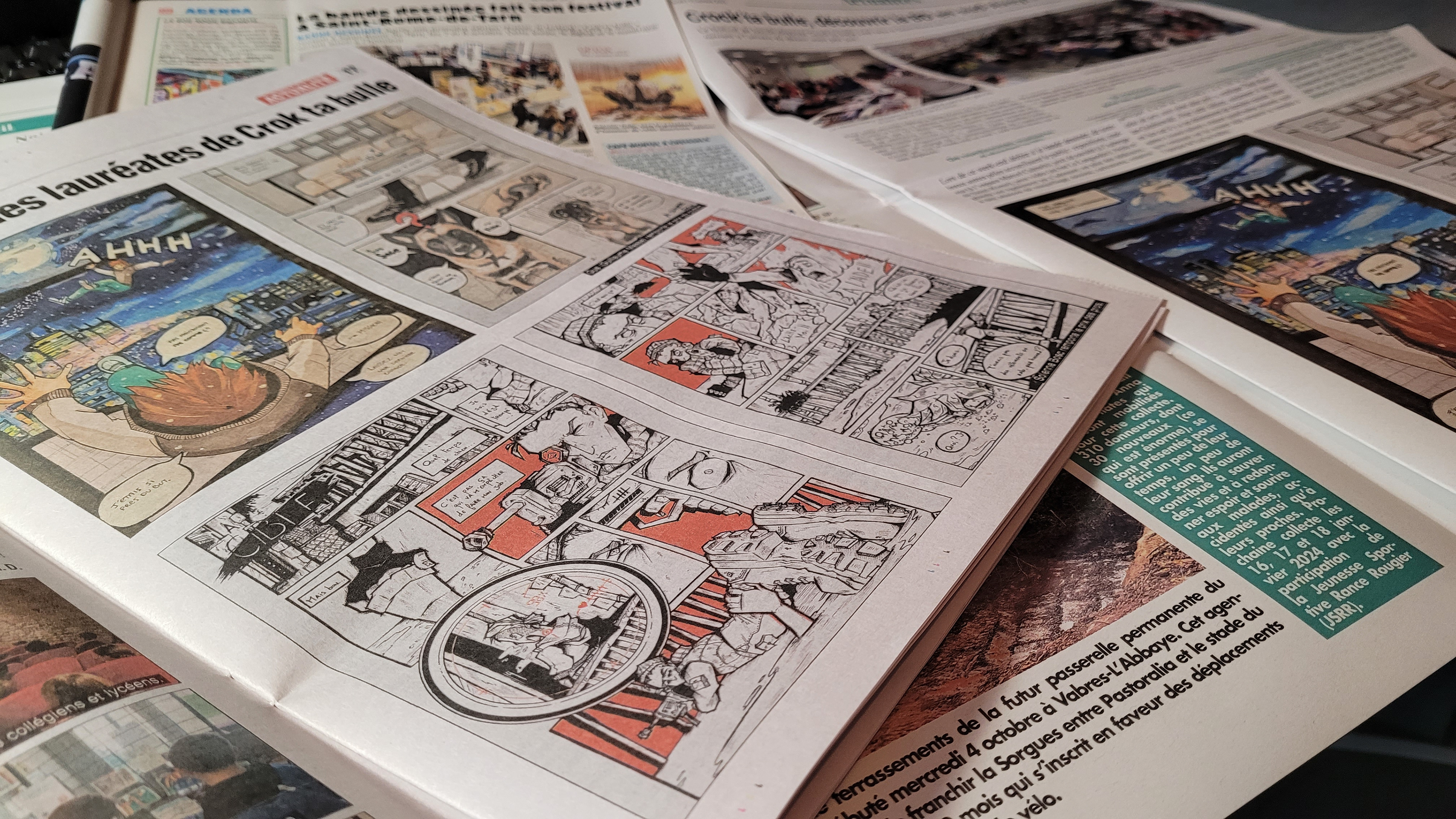 le tremplin de la BD dans la presse