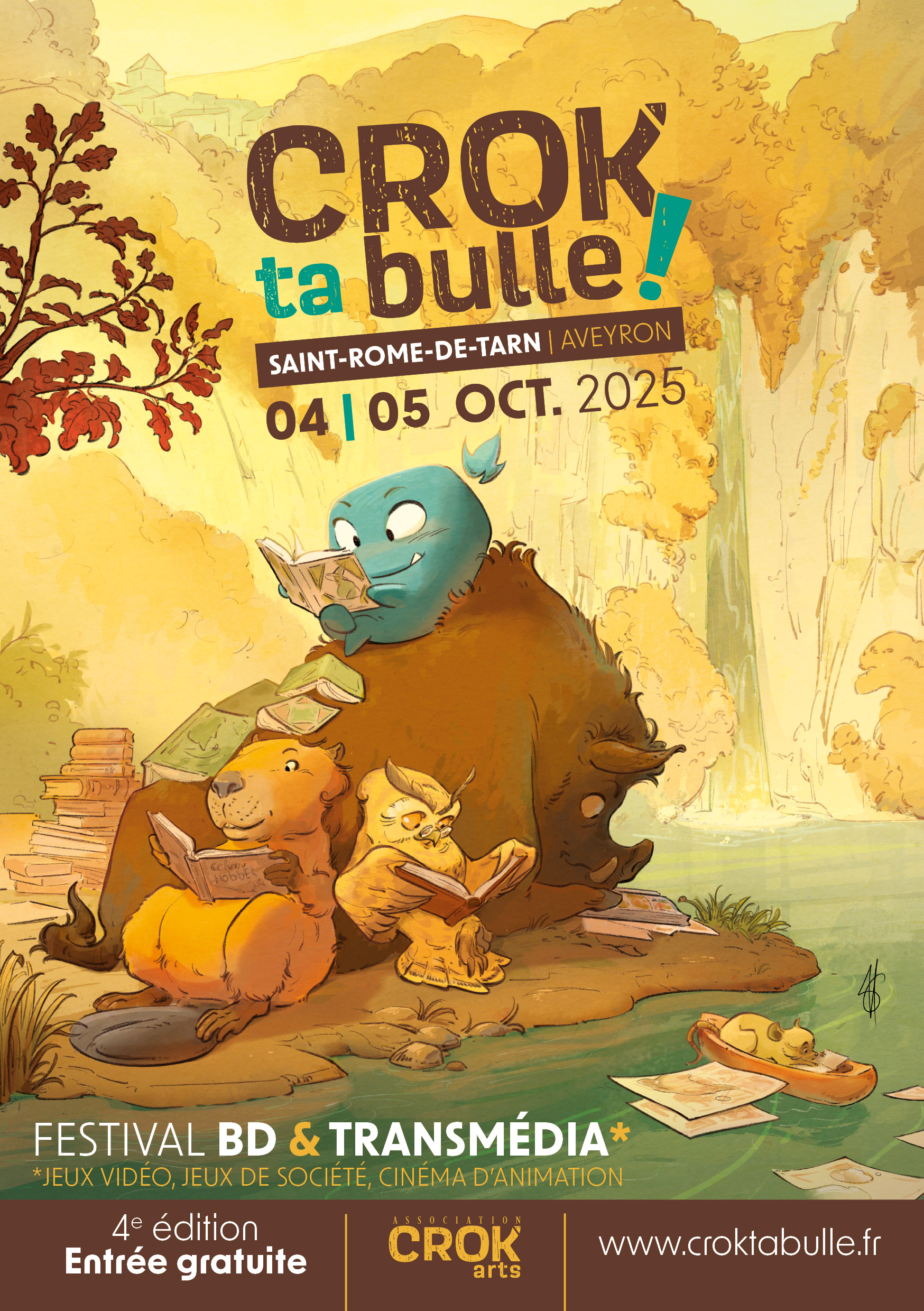 Crok' ta bulle 2025 ©asso. Crok'arts