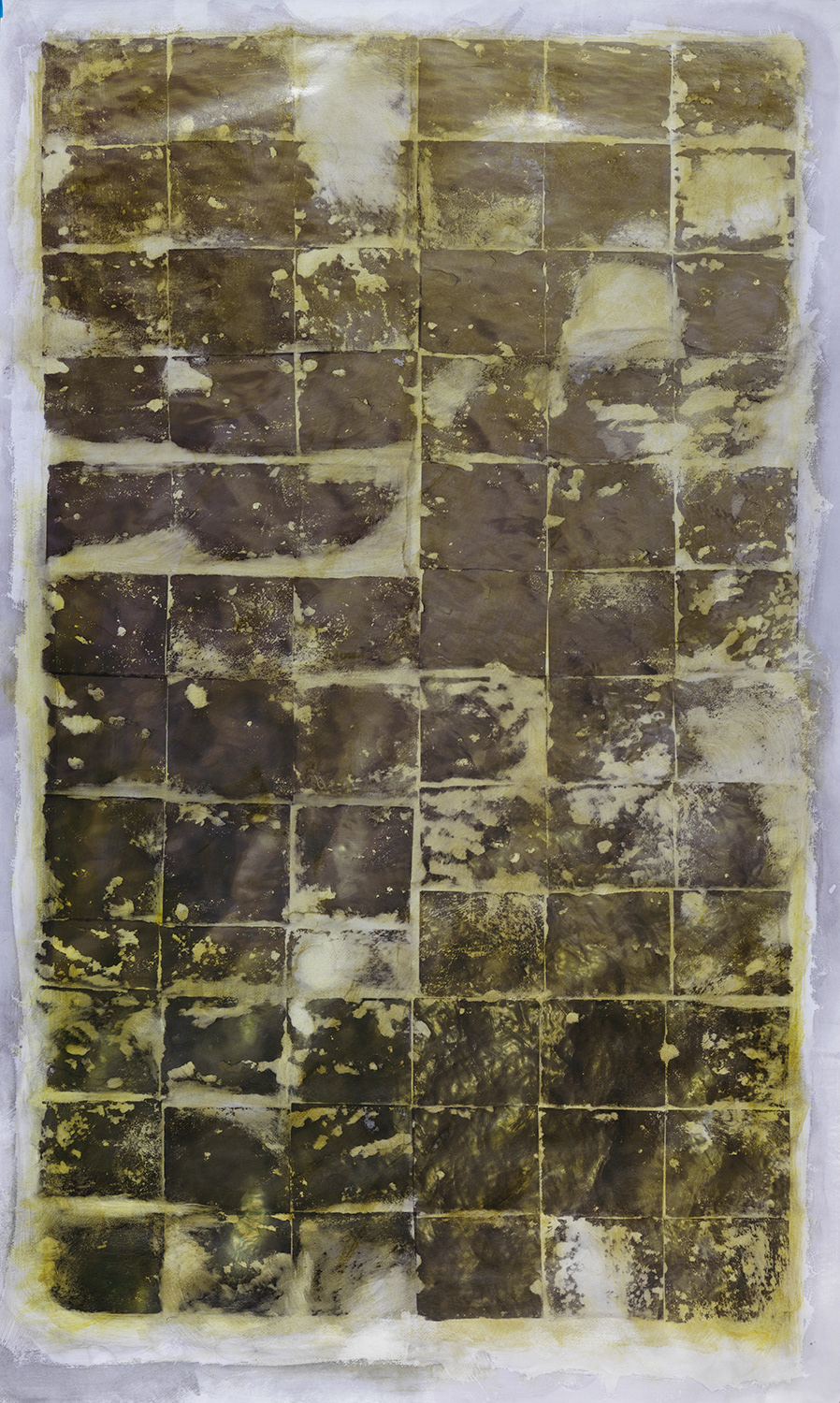 Oceans 825 (Series 01)     48" x 79"    Acrylic and Pigment Ink on Paper