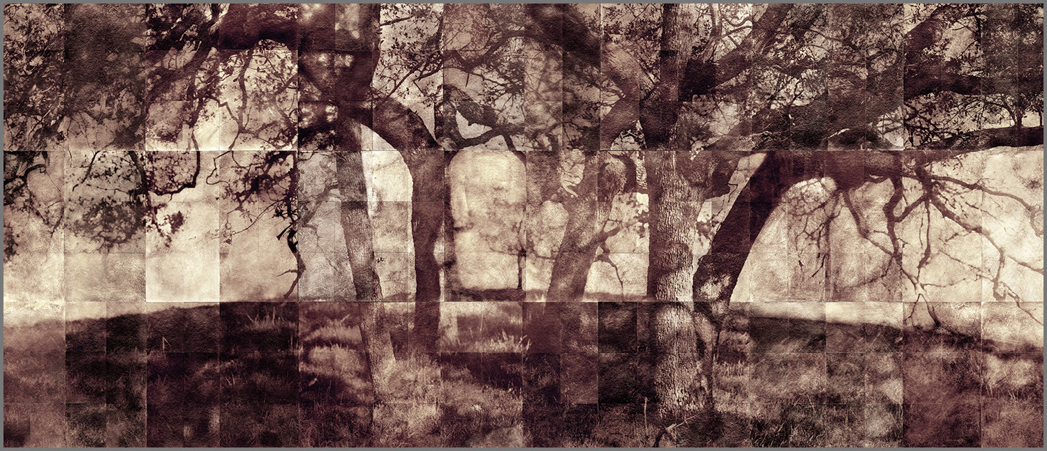 The Road to Damascus (2005- 2007)    69" x 162"    Inkjet and acrylic on paper mounted on panel