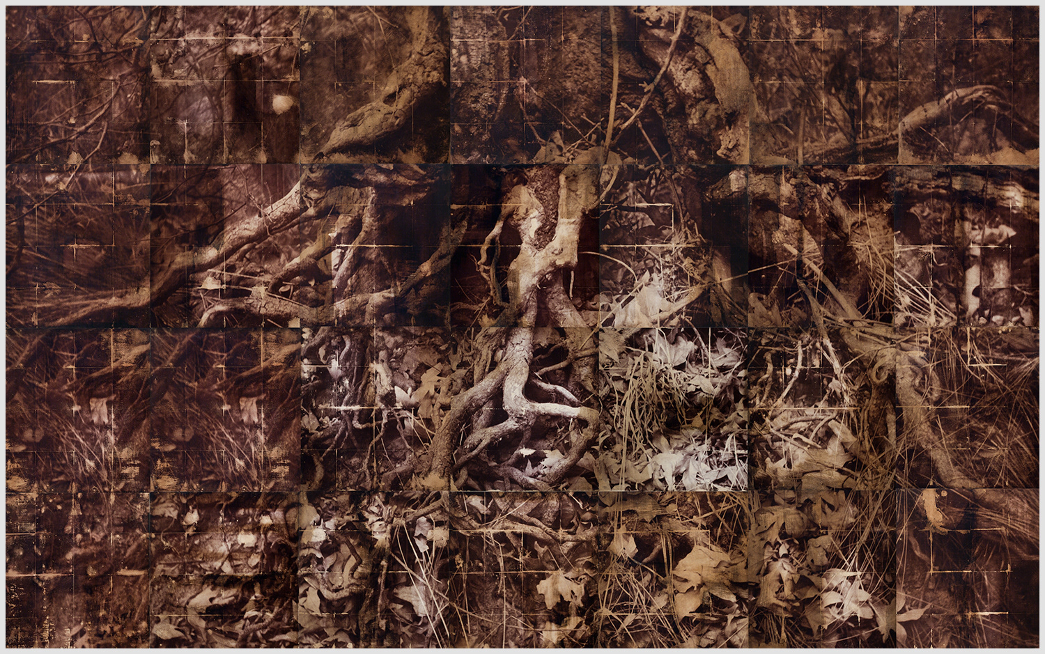 Corpus II 147" x 92" Acrylic and Pigment Ink on Panel