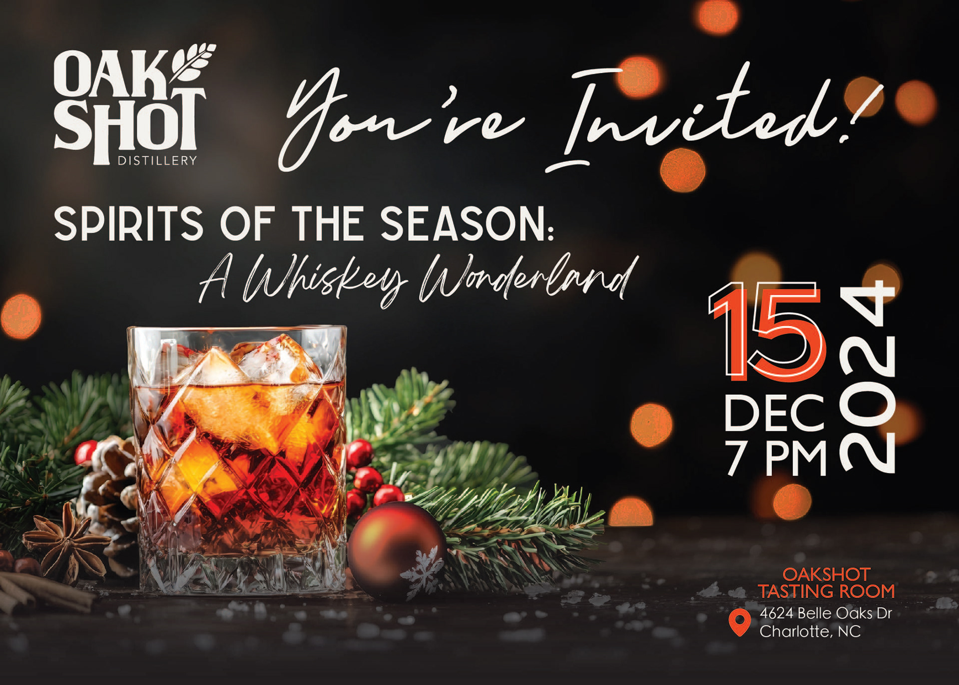 Holiday Event Invite