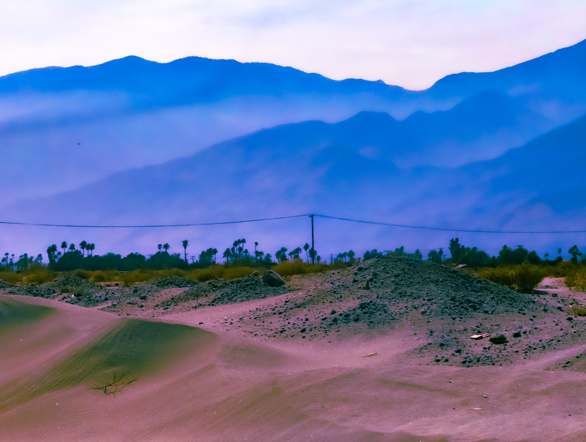 Small Dunes Near Palm Springs