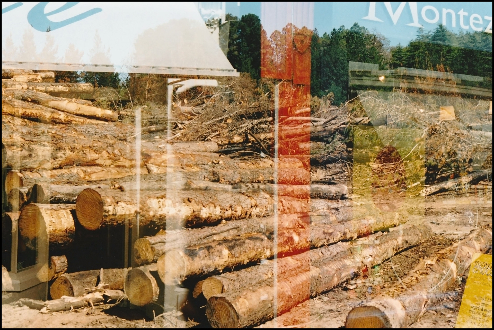 35mm film double exposure I Brighton UK/ACT Australia.