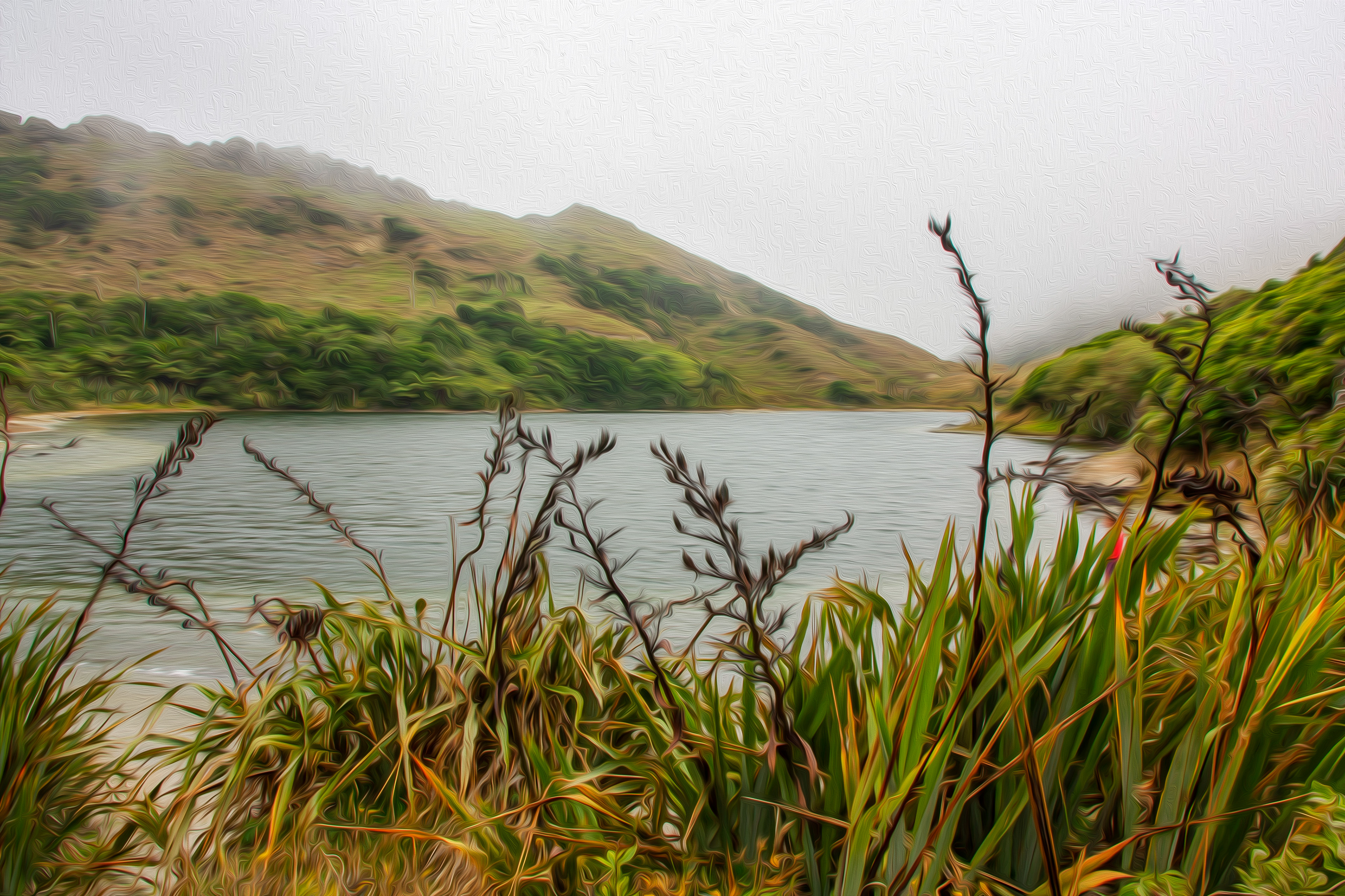 Kaihoka Lakes - Golden Bay, New Zealand.