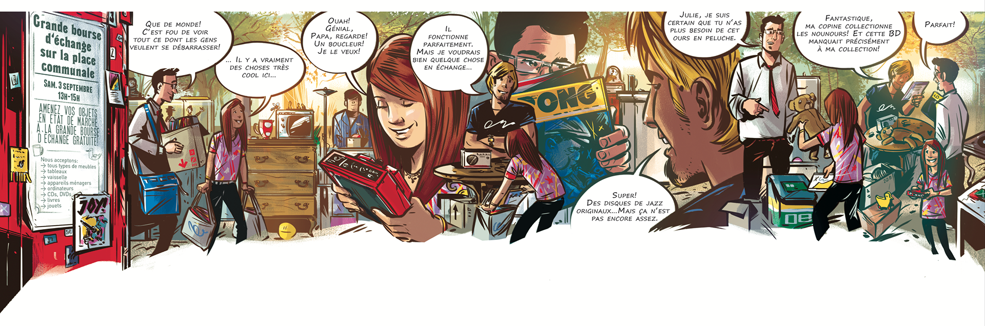 swap meet comicsstrip