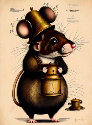 Steampunk Mouse