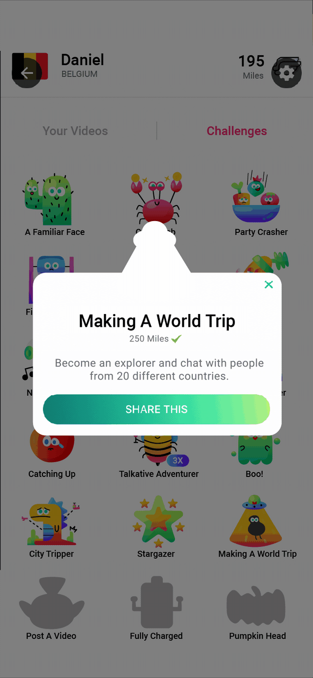 in-app challenges