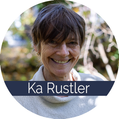 Ka Rustler is a movement artist, educator, and somatic researcher who has explored and taught embodied practices internationally for over 35 years. An early member of Tanzfabrik Berlin, she helped establish spaces for experimental dance rooted in process, sensation, and interrelation. Certified in Body-Mind Centering®, Ka’s work integrates Contact Improvisation, Authentic Movement, and performance to cultivate a responsive, perceptive body in dialogue with its environment. A member of Cranky Bodies a/company and co-chair of the Glia Network, she bridges somatics, neuroscience, and the arts—creating feminist, process-based collaborations that engage body, ecology, and social transformation through embodied intelligence.