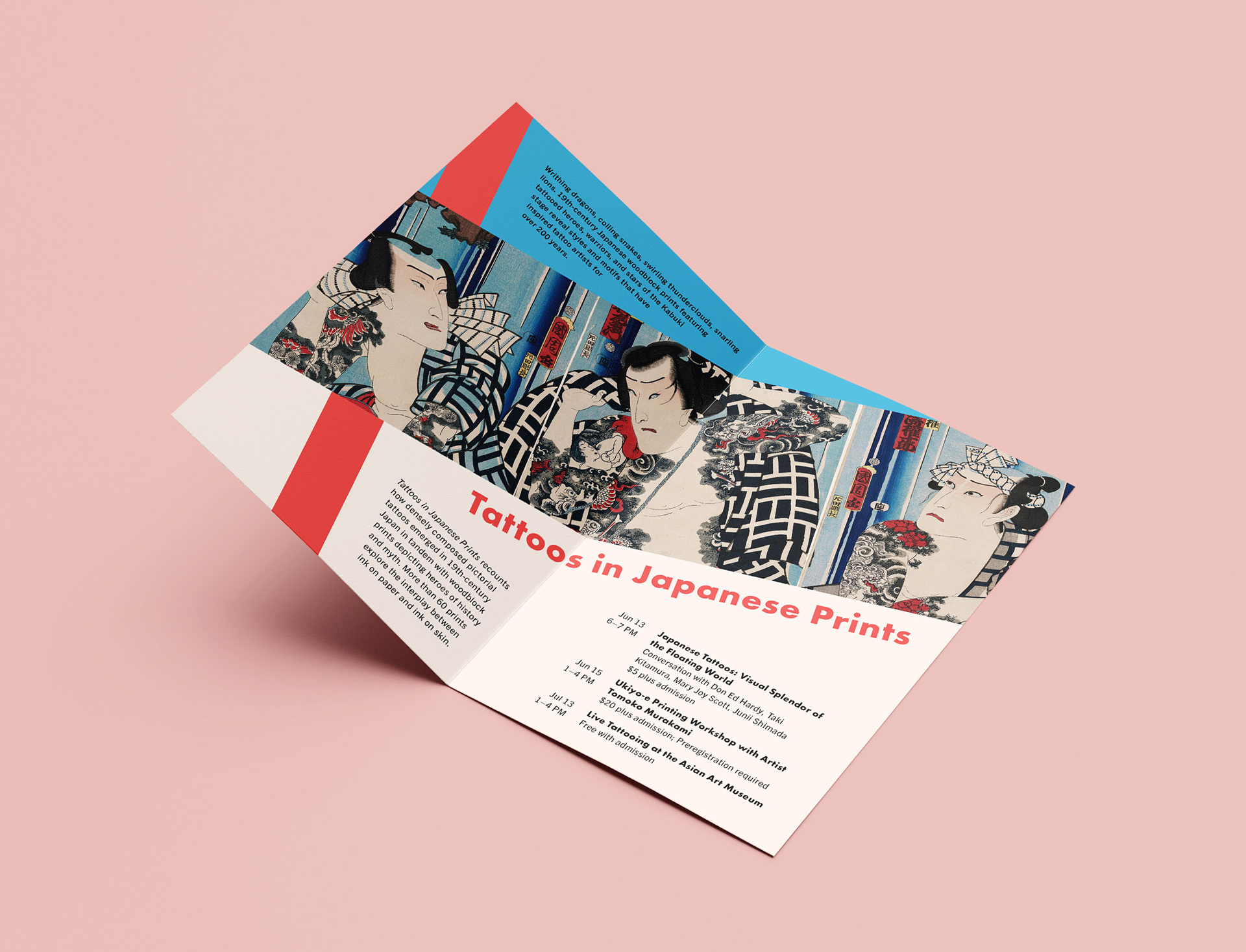 Asian Art Museum Brand Identity Brochure Design by Wynne Au-Yeung