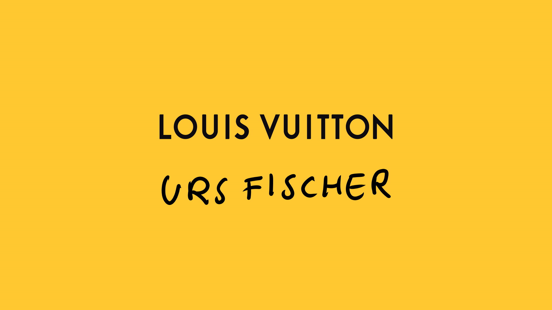 Urs Fischer Reinterpreted Louis Vuitton's Iconic Monogram