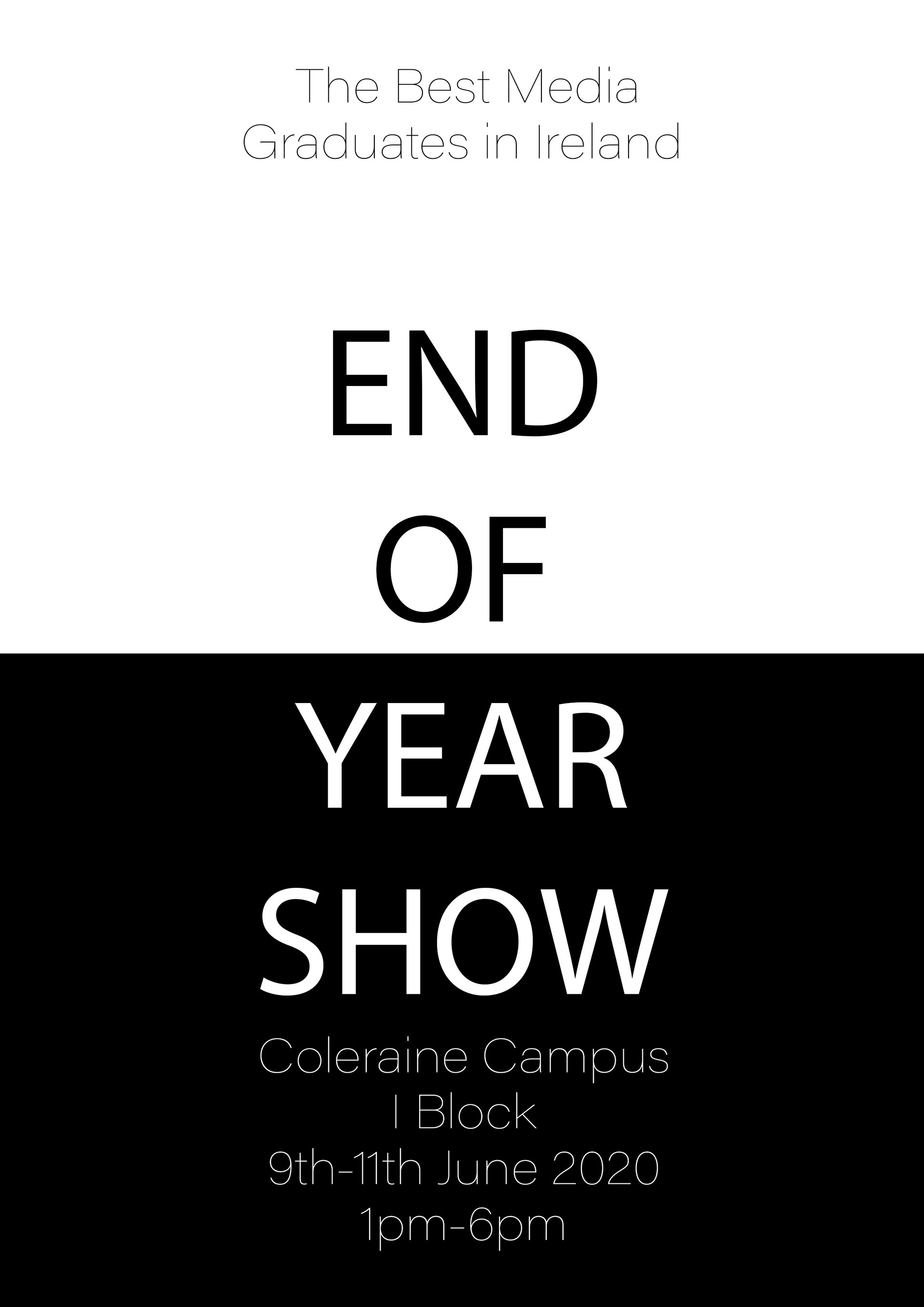 1st Year Poster Designs