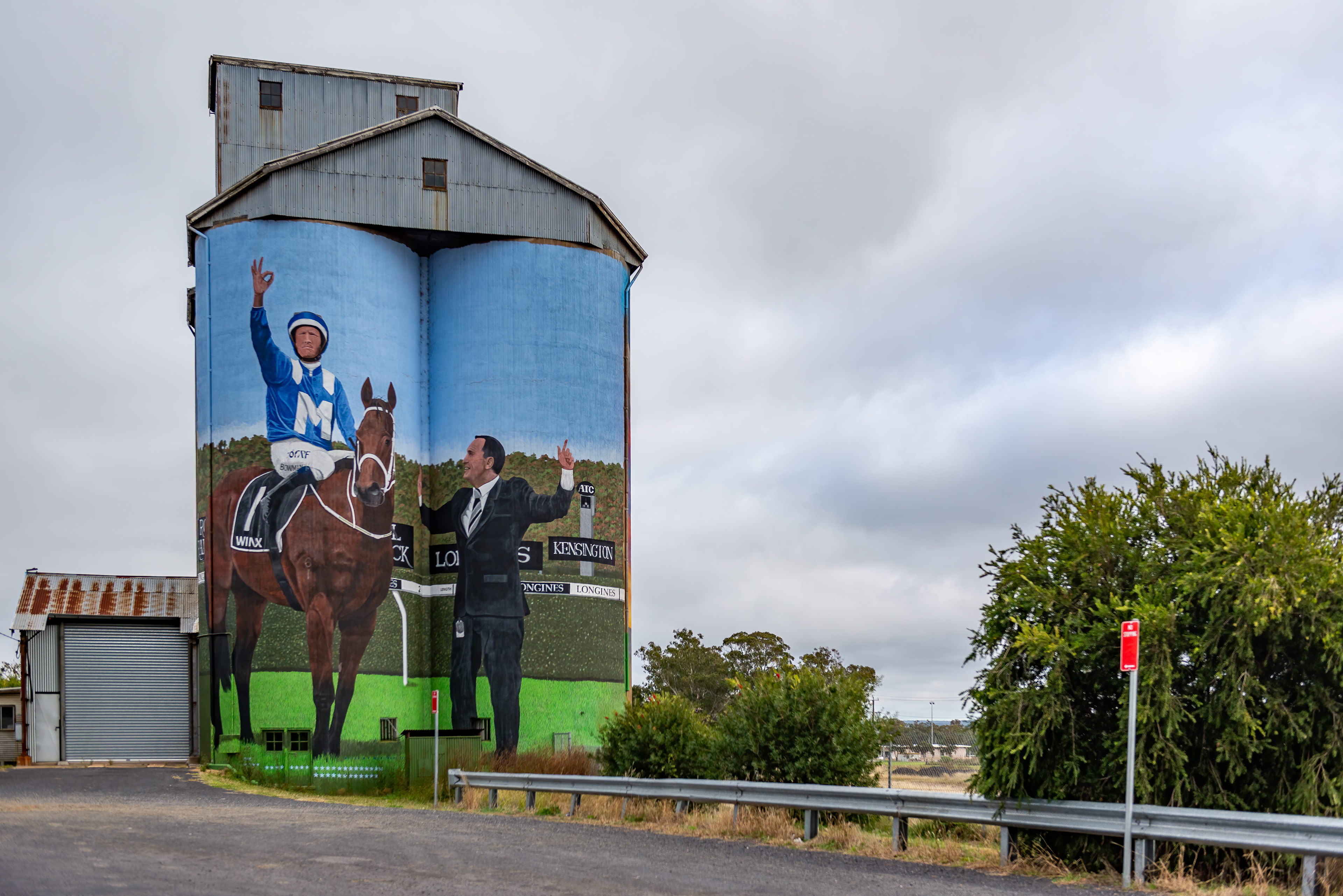 Silo art at Dunedoo, New South Wales