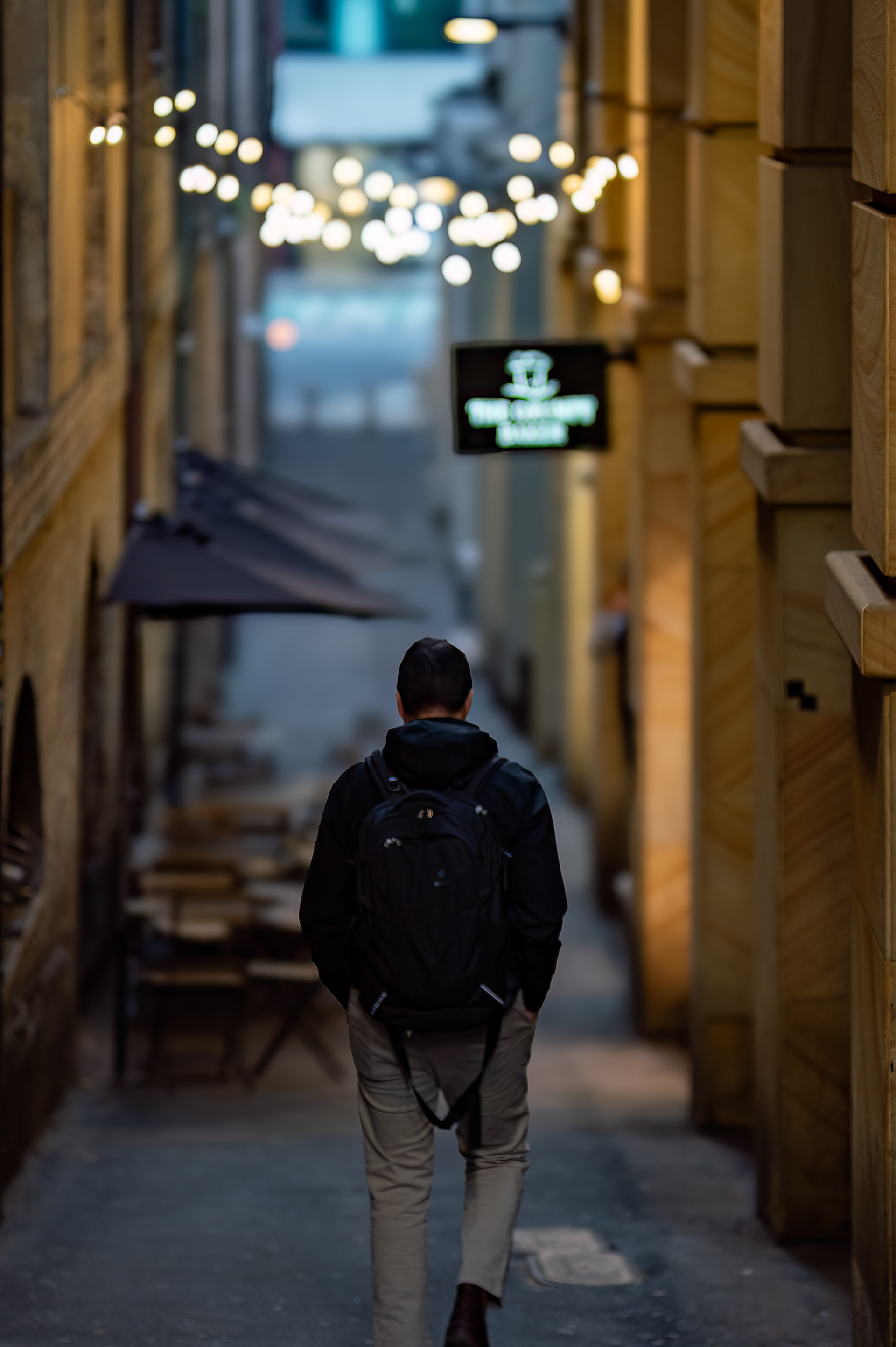 Trudging to office, George Street, Sydney, Australia