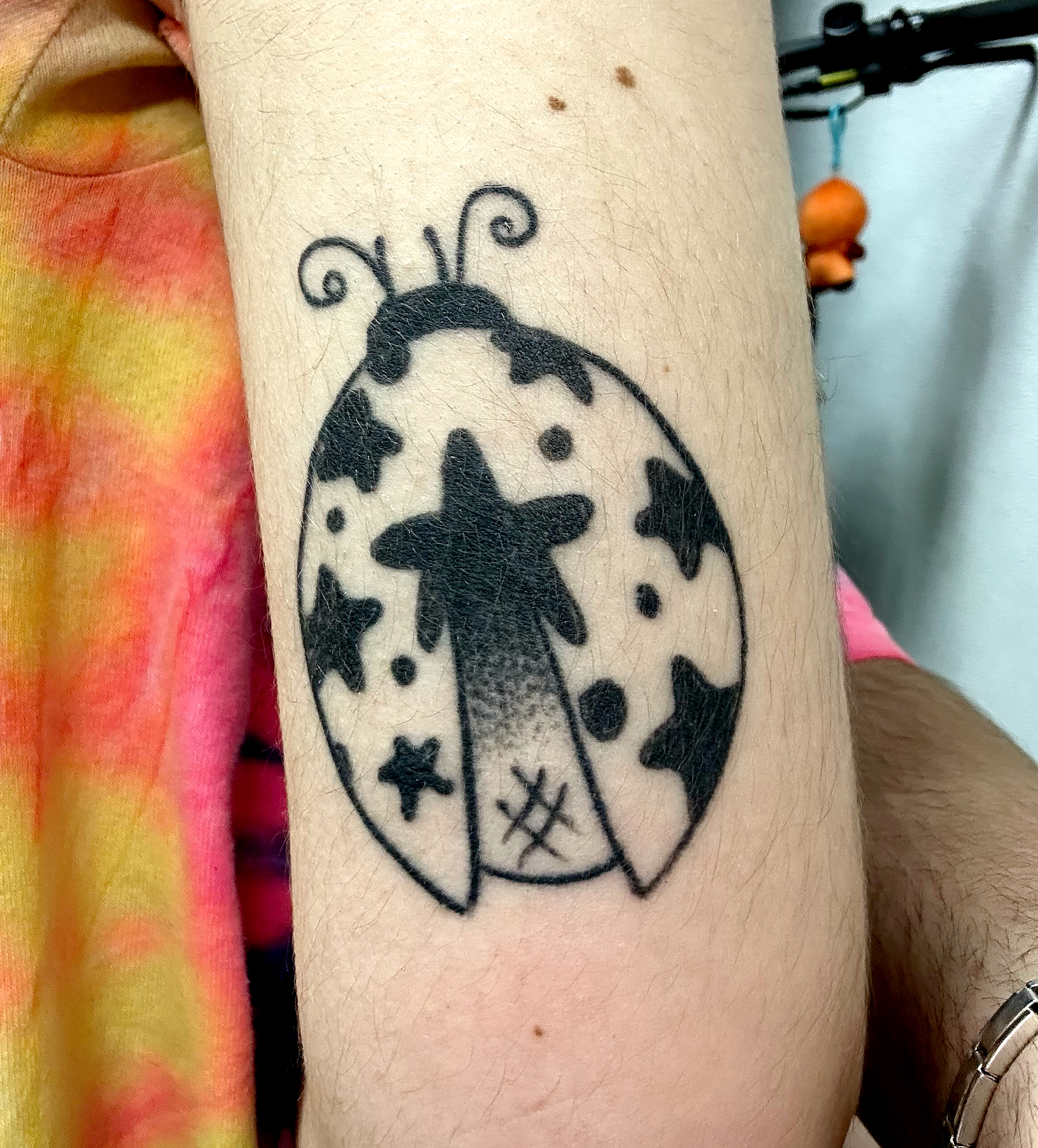 Ladybug tattoo final