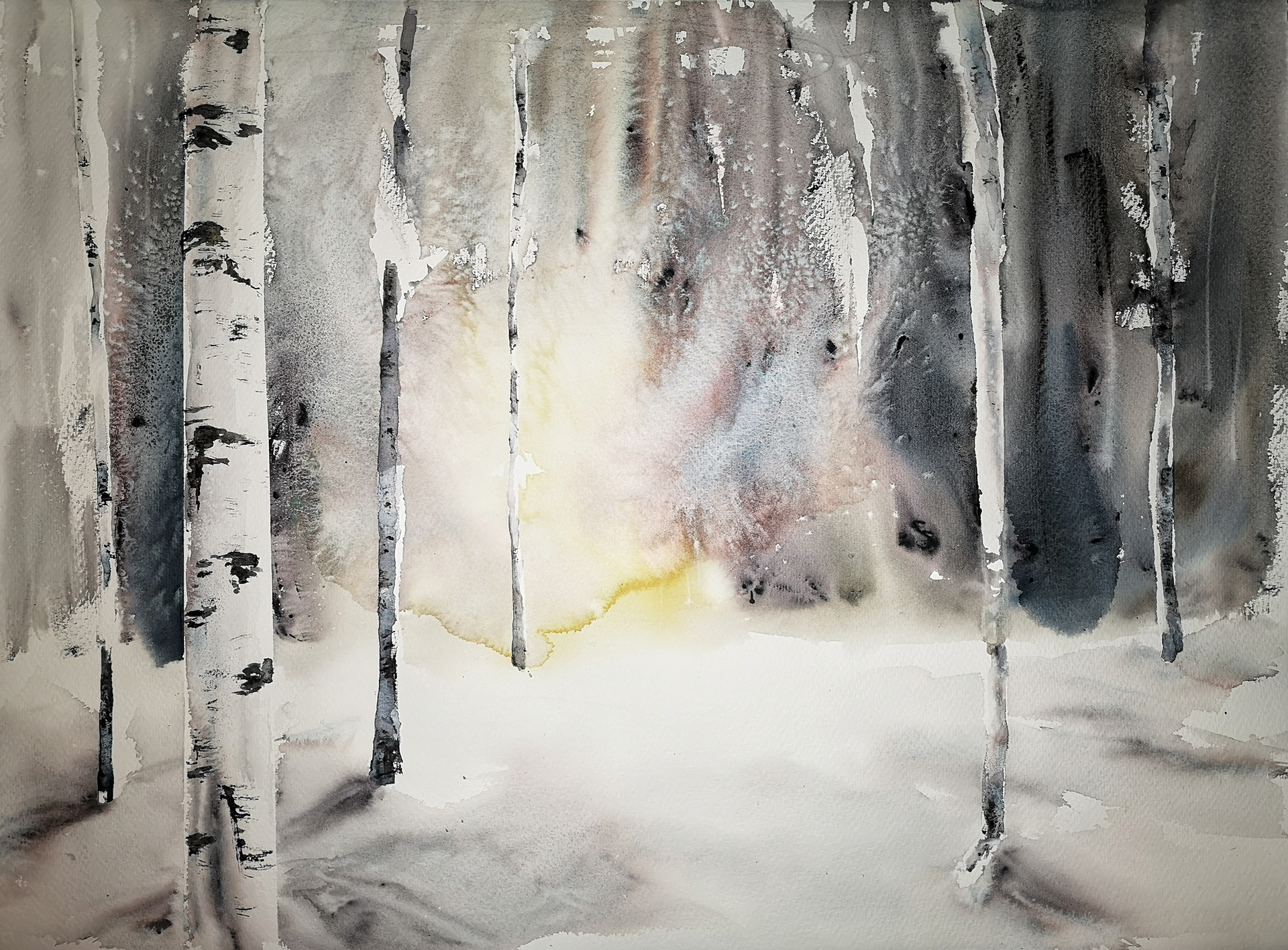 Snöskog