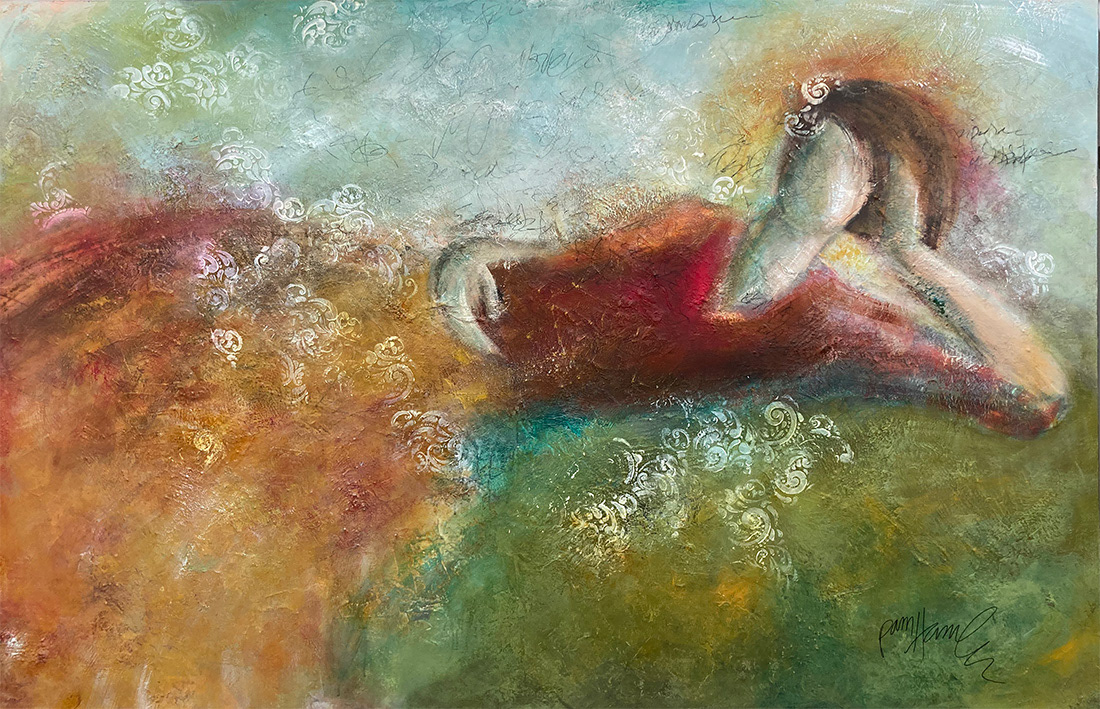 AVAILABLE | Composing Her Own Story | 72x48 | $4,320