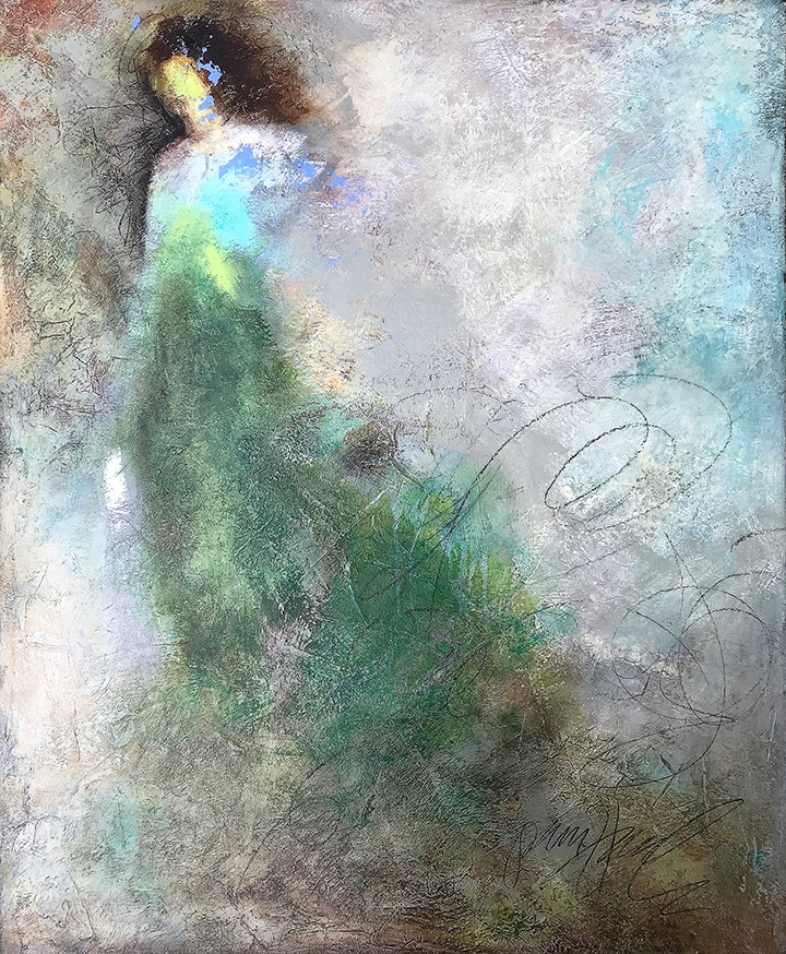 The Harbinger, 24x30 inches, SOLD