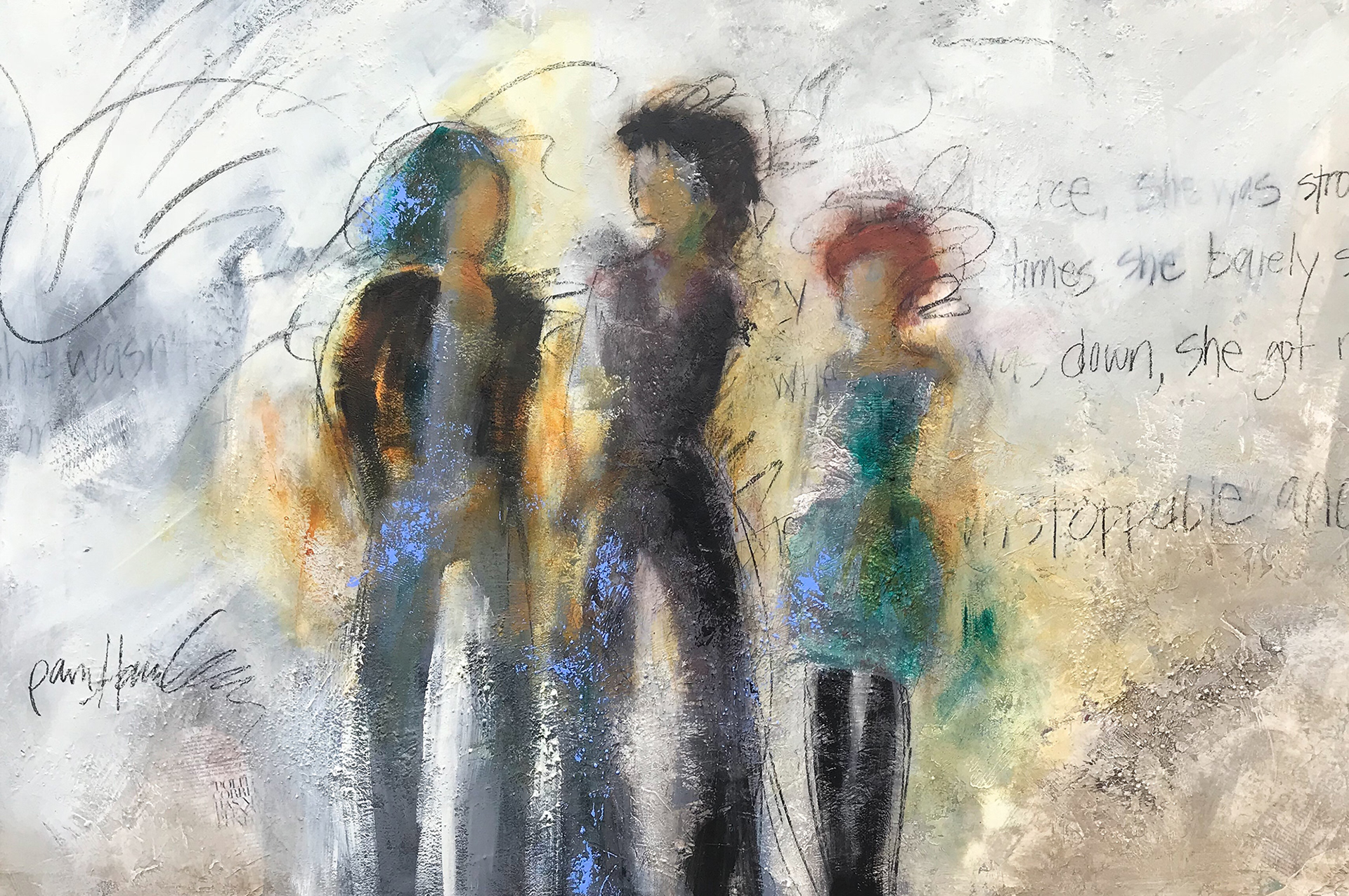 Unstoppable, 40x70 inches, SOLD
