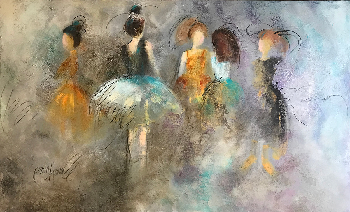 Back Stage, 60x36 inches, SOLD