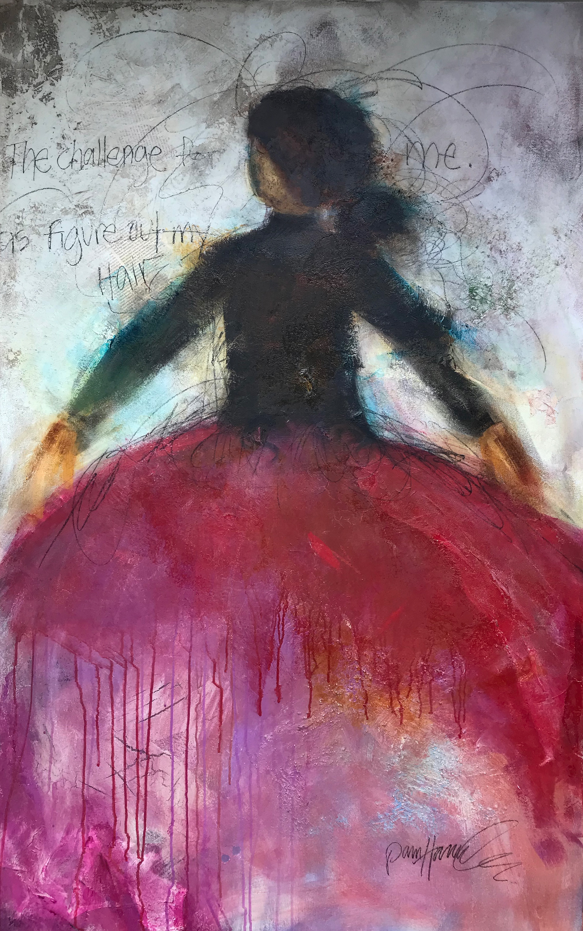 Figured It Out, 36x60 inches, SOLD