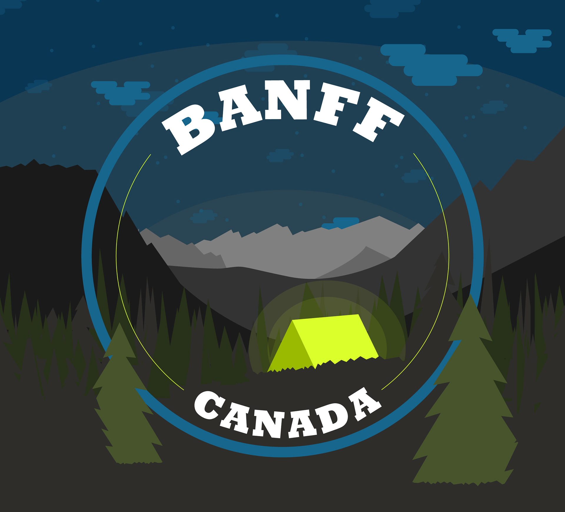 Inspired by a backpacking trip.