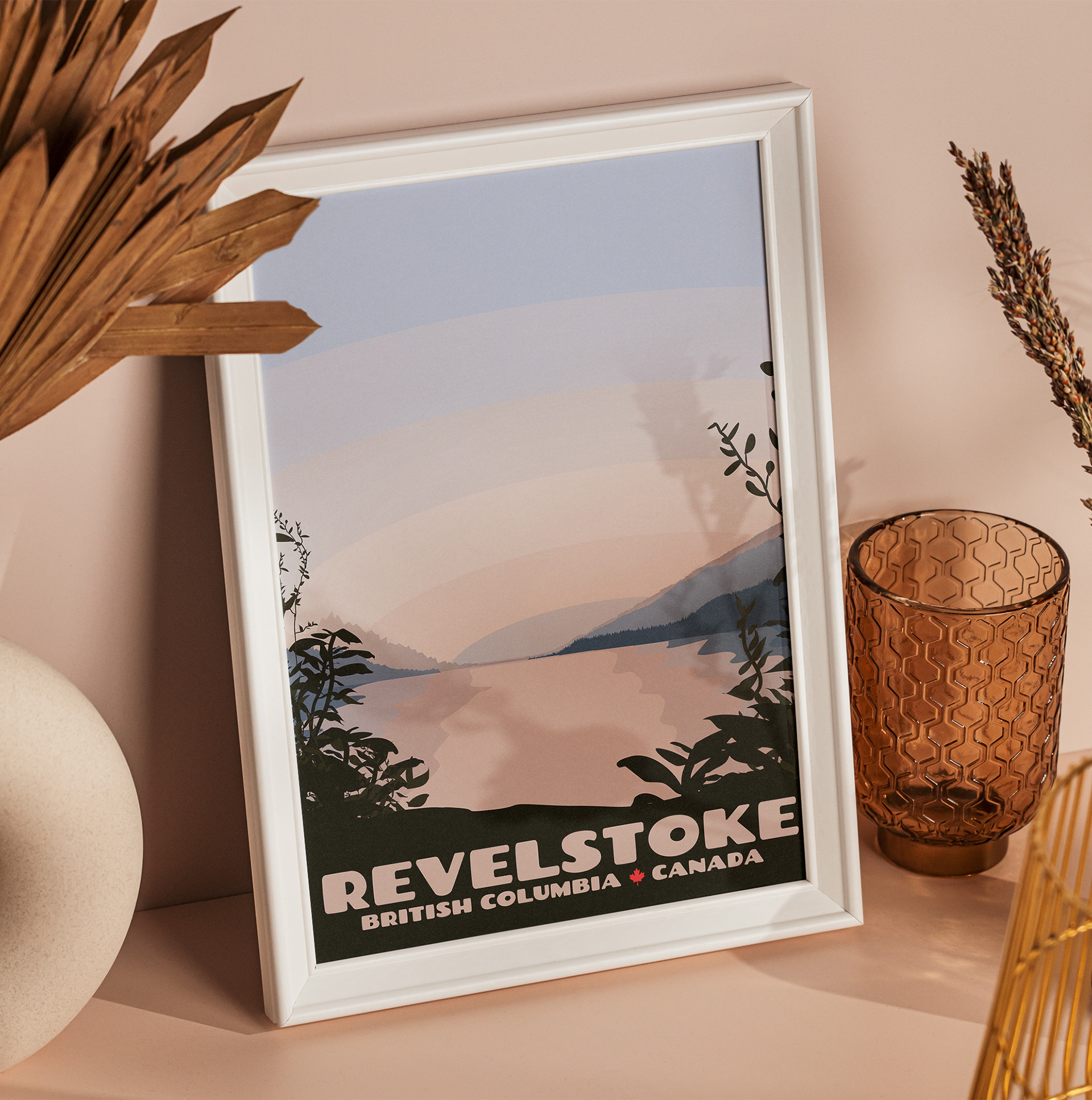 My illustration makes great home decor.