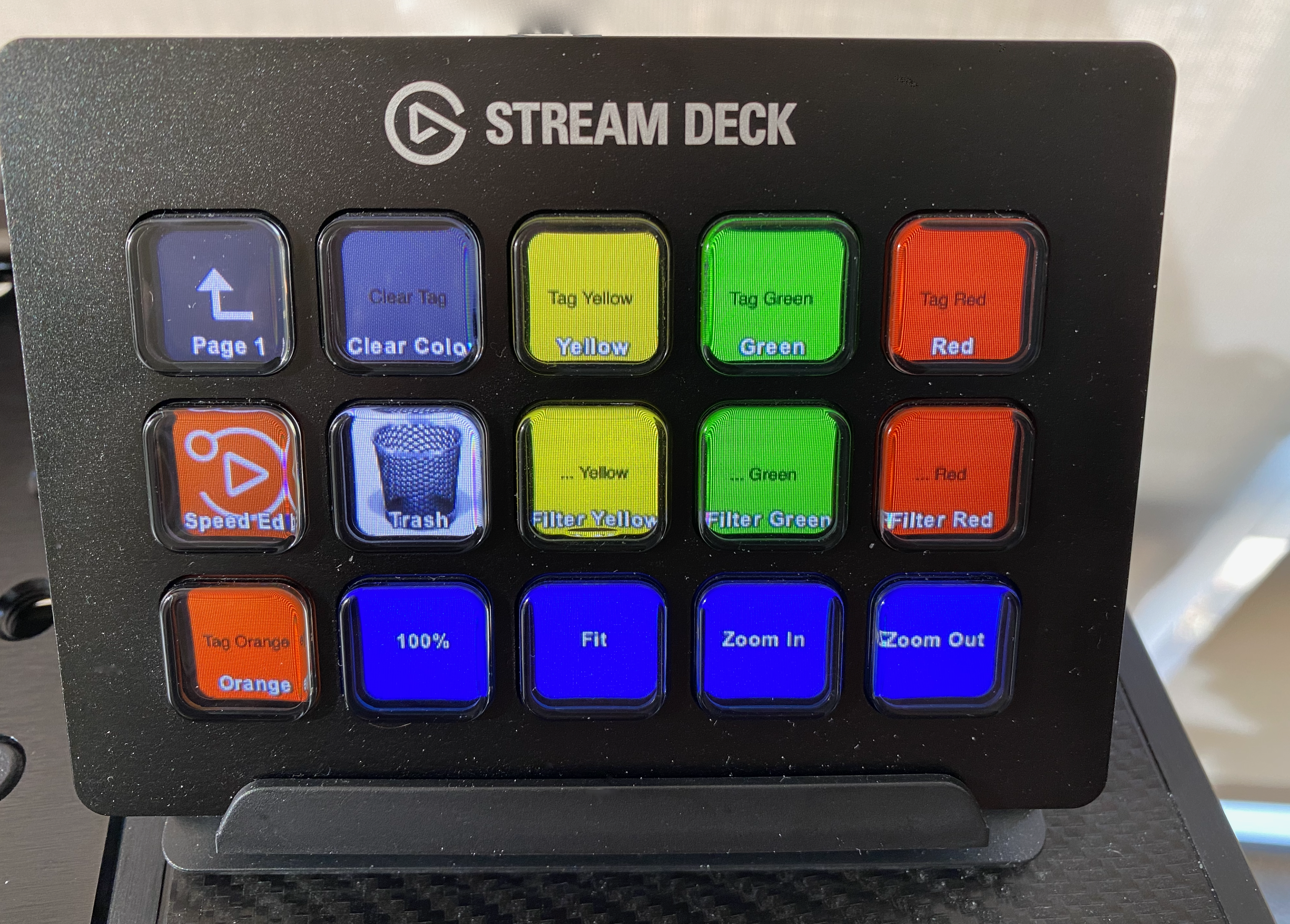 Stream Deck with culling keys